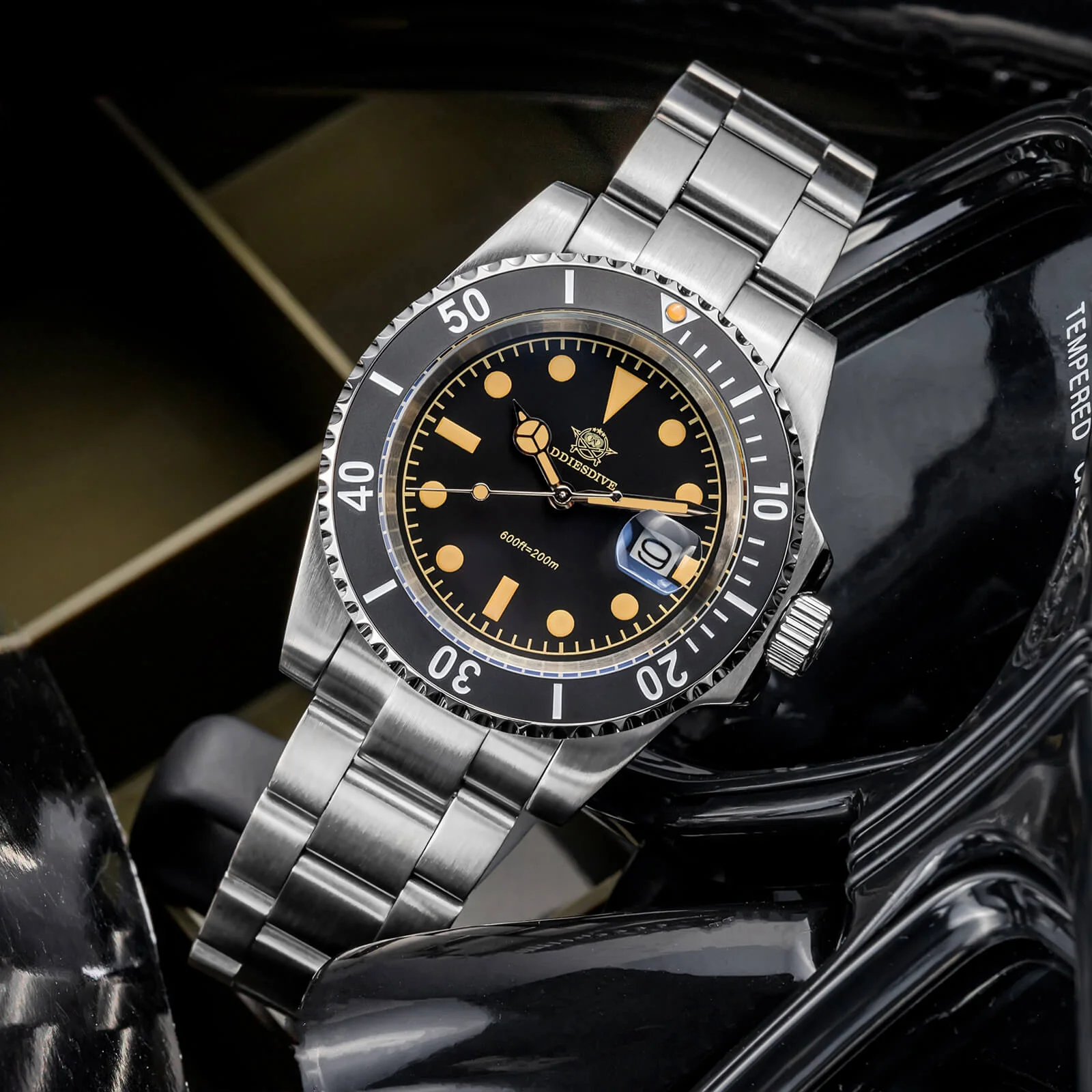 ★India Warehouse★ADDIESDIVE Retro Sub Quartz Watch AD2054 - Image 16