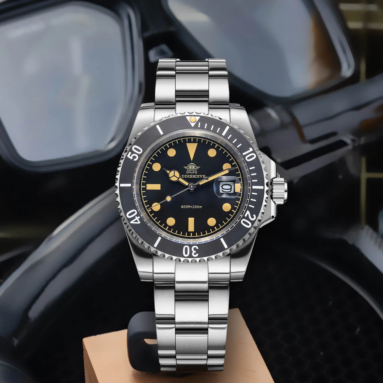 ★India Warehouse★ADDIESDIVE Retro Sub Quartz Watch AD2054 - Image 17