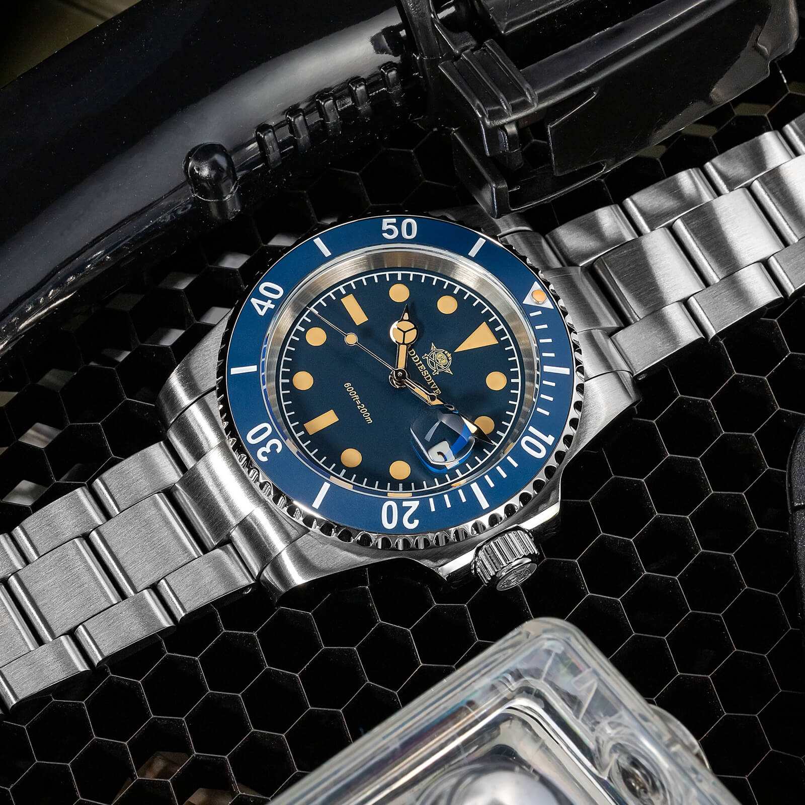★India Warehouse★ADDIESDIVE Retro Sub Quartz Watch AD2054 - Image 3