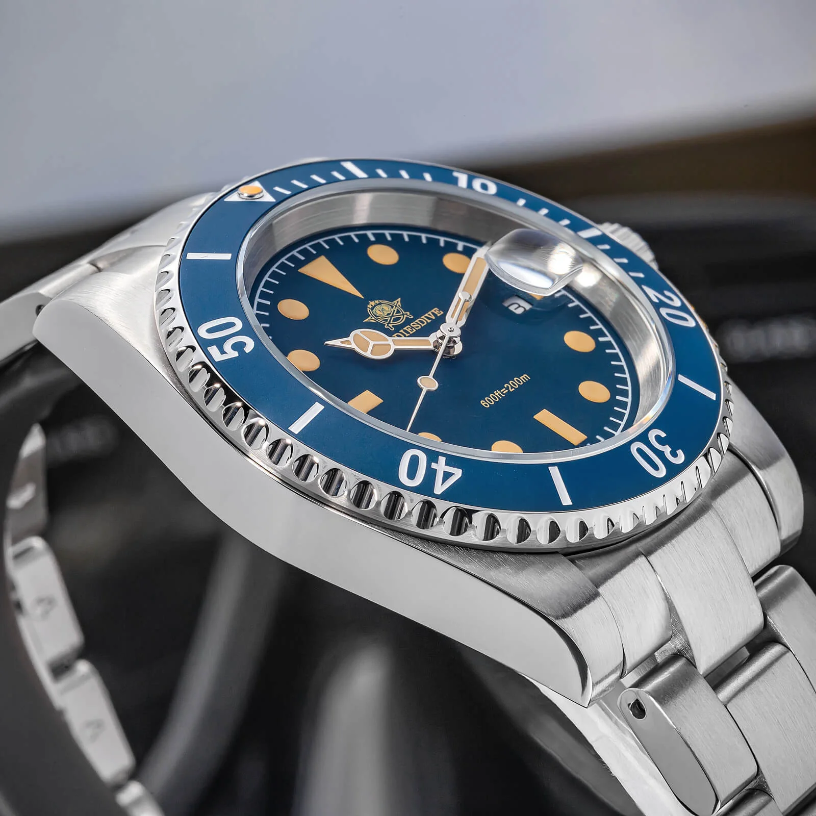 ★India Warehouse★ADDIESDIVE Retro Sub Quartz Watch AD2054 - Image 4