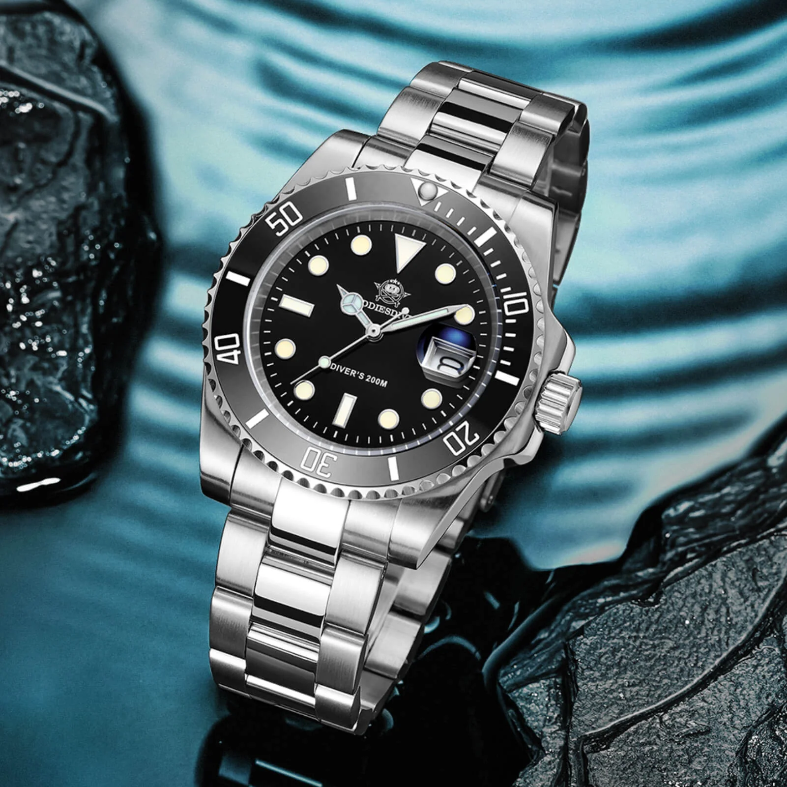 ADDIESDIVE Sub Quartz Watch Diver's 200M (H3QZ) - Image 5