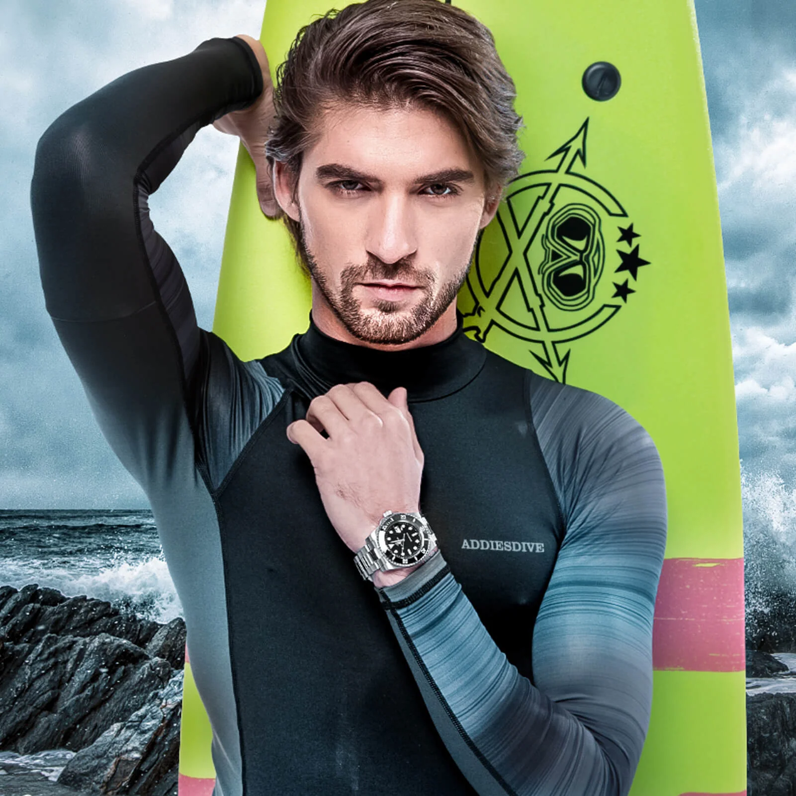 ADDIESDIVE Sub Quartz Watch Diver's 200M (H3QZ) - Image 11
