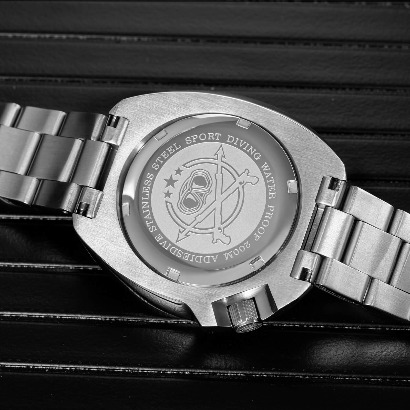 ★India Warehouse★Addiesdive Turtle Quartz Diver Men Watch Sapphire Crystal AD2511 - Image 7