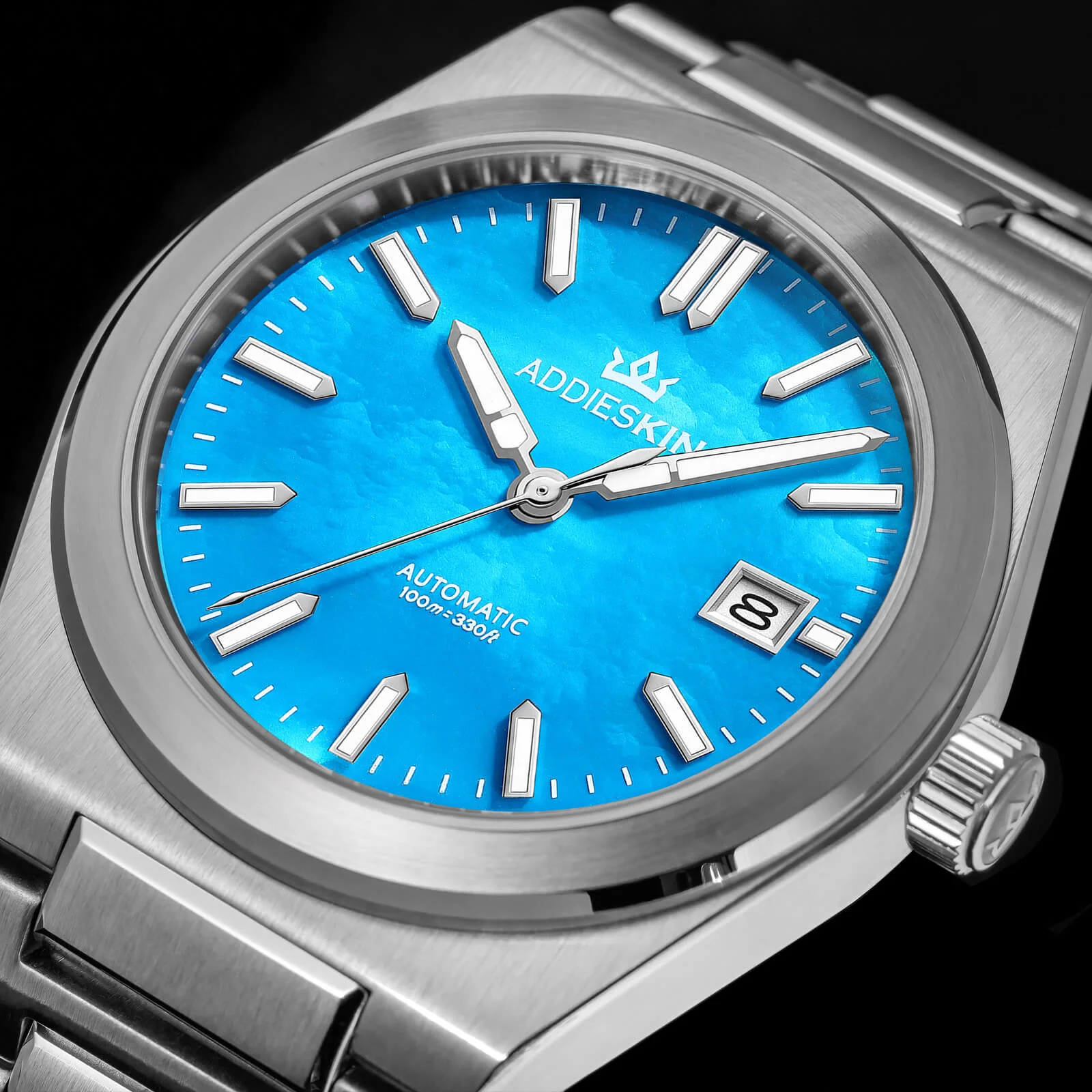★India Warehouse★AddiesKIN 39mm MOP Dial Miyota 9015 Men’s Watch K008 - Image 3