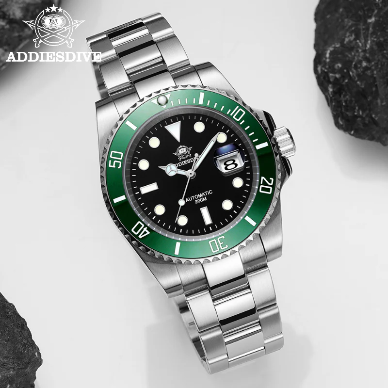 ★Holiday Sale★ADDIESDIVE Men's Automatic Diving Watch Diver's 200M NH35A/8215 (H3AC) - Image 12
