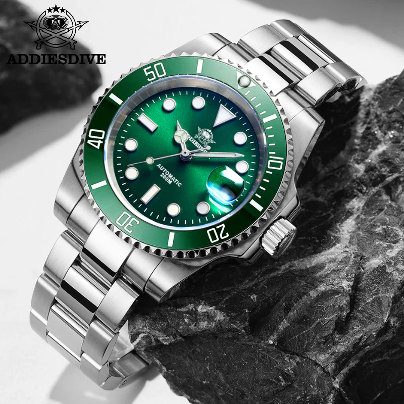 ★Holiday Sale★ADDIESDIVE Men's Automatic Diving Watch Diver's 200M NH35A/8215 (H3AC) - Image 14