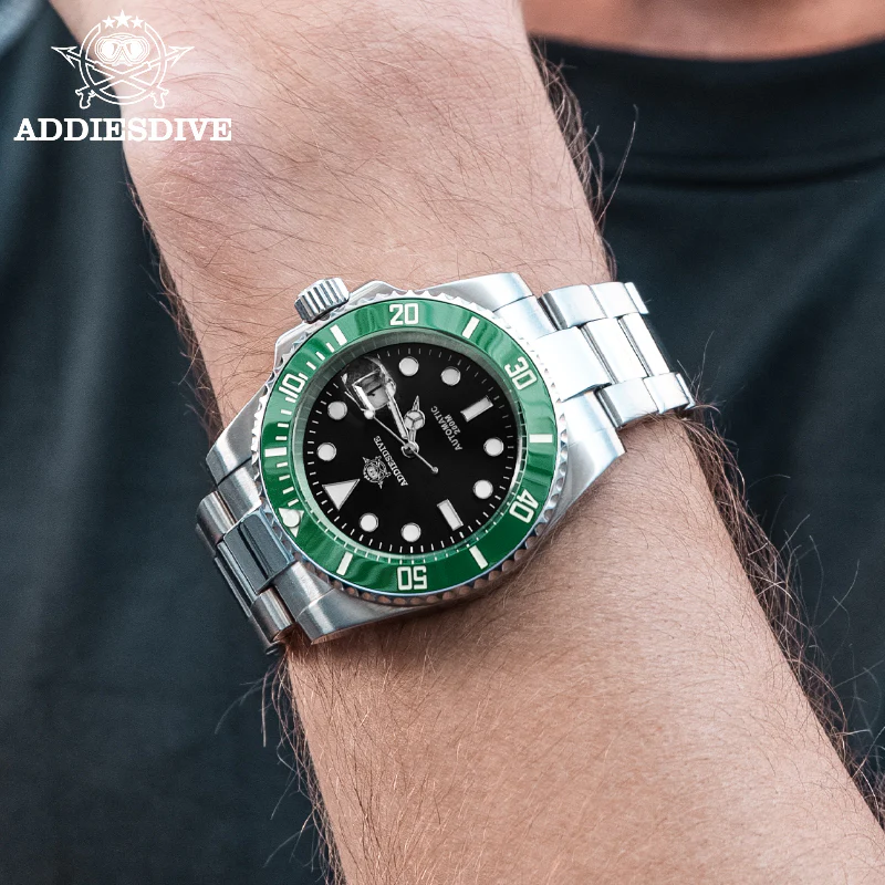 ★Holiday Sale★ADDIESDIVE Men's Automatic Diving Watch Diver's 200M NH35A/8215 (H3AC) - Image 16