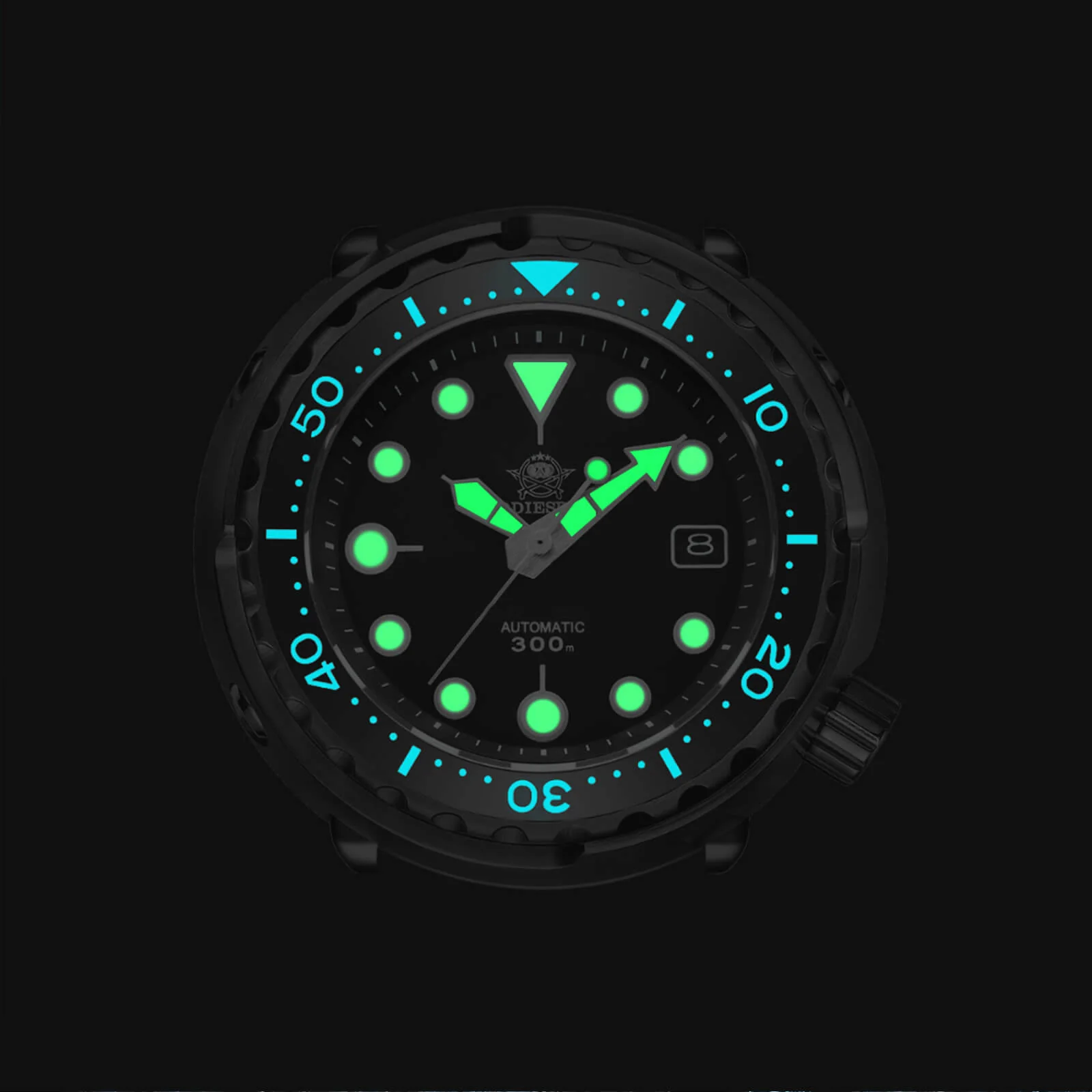 ★Holiday Sale★ADDIESDIVE® Automatic Diver Watch Tuna Diver 300M ( MY-H5B) - Image 10