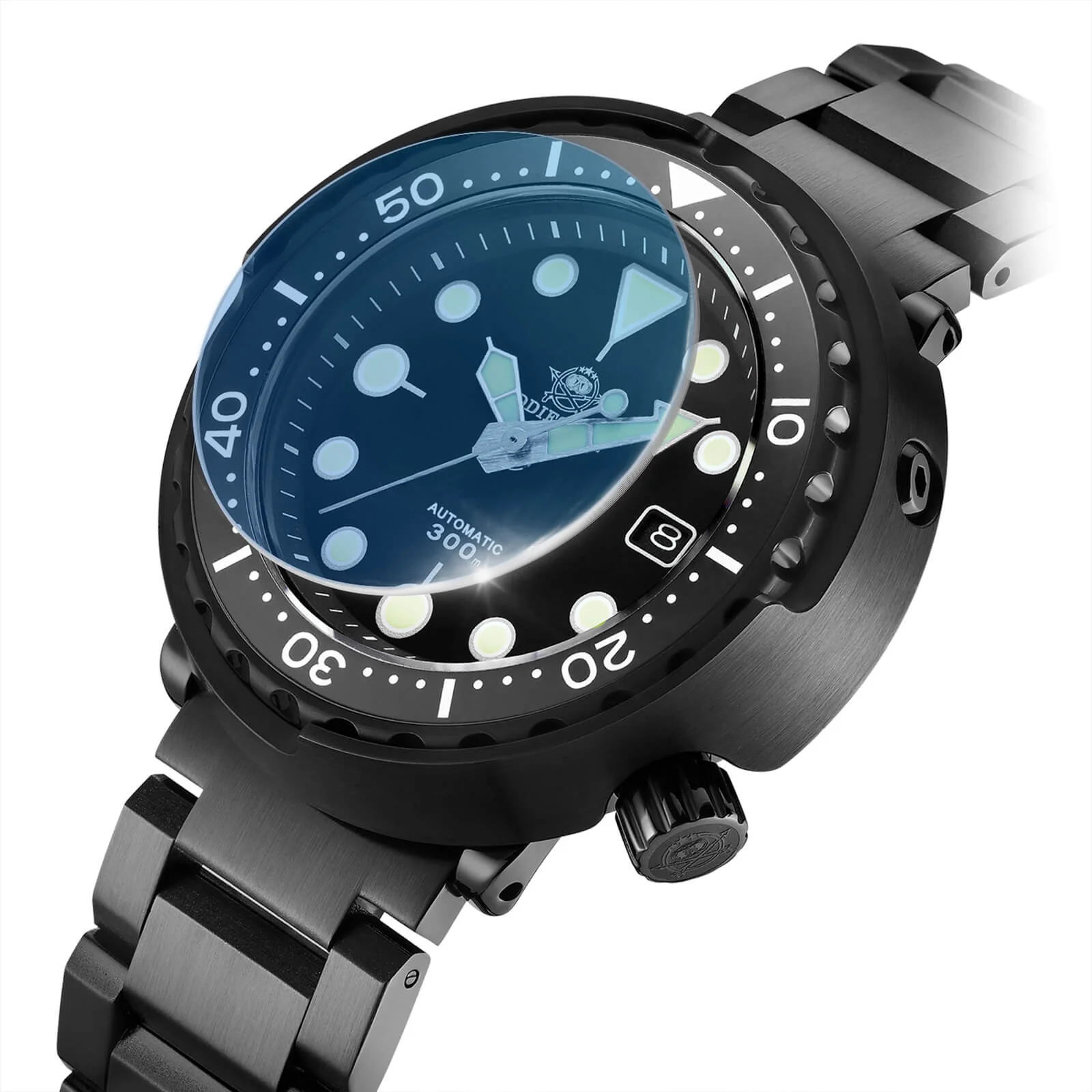 ★Holiday Sale★ADDIESDIVE® Automatic Diver Watch Tuna Diver 300M ( MY-H5B) - Image 11