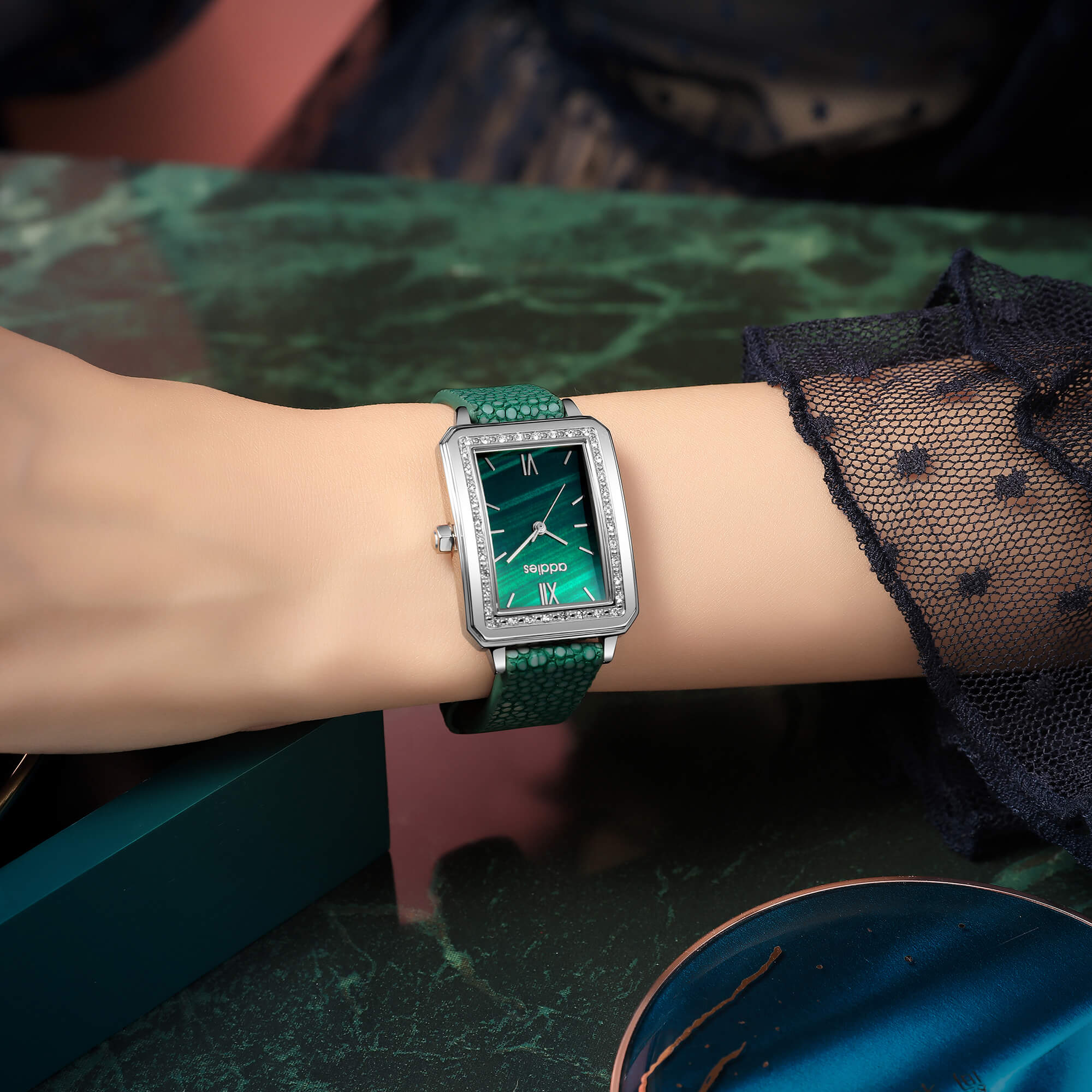 ADDIES Women's Leather Analog Quartz Watch(MY-RM06) - Image 4