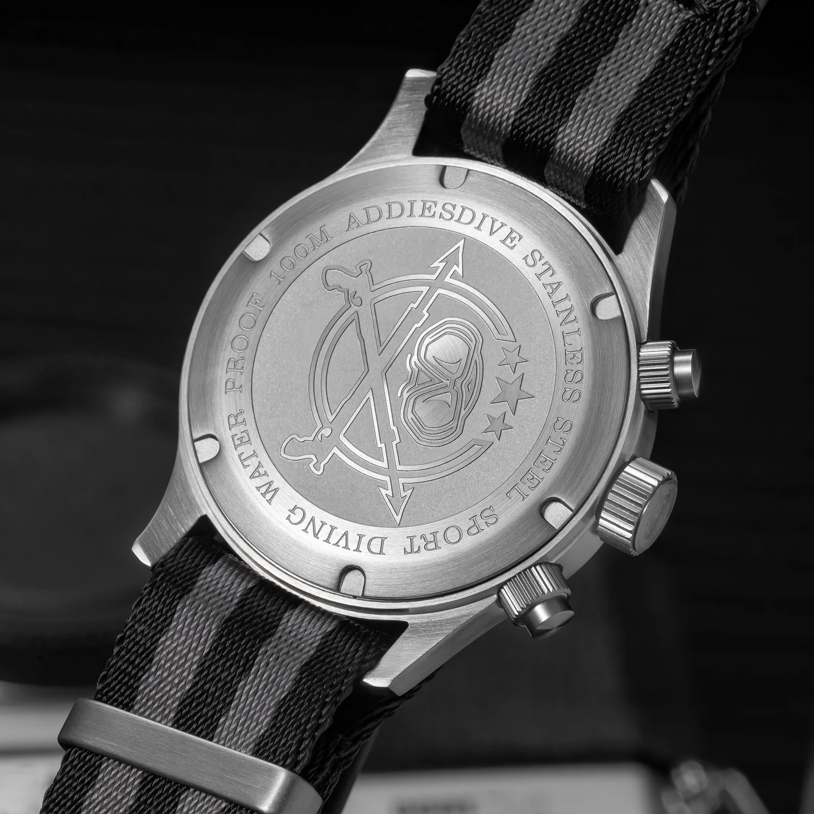 ADDIESDIVE 39mm VK64 AD2538 Chronograph Watch - Image 9