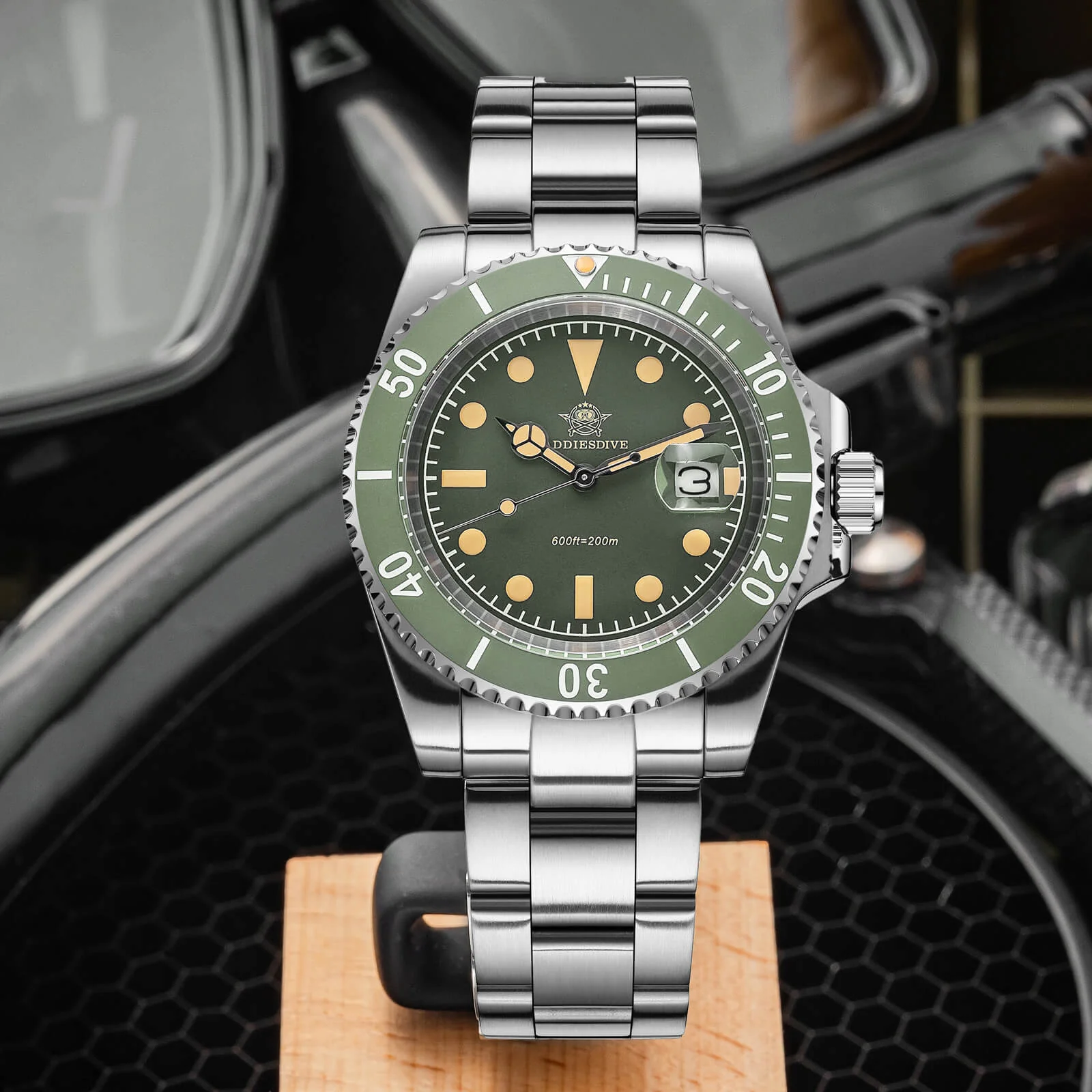 ADDIESDIVE 41mm Retro Sub Quartz Watch AD2054 - Image 20