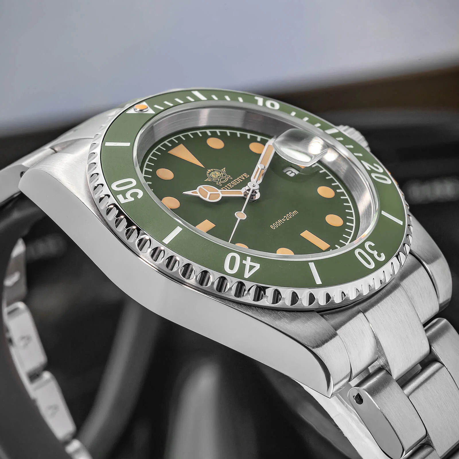 ADDIESDIVE 41mm Retro Sub Quartz Watch AD2054 - Image 24