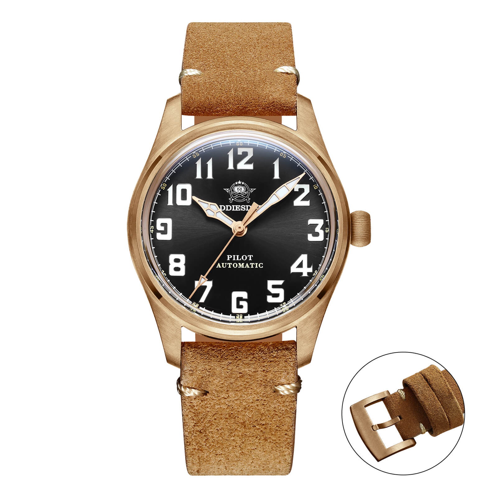 U.S. Warehouse -ADDIESDIVE® 39mm Bronze Men Watch（AD2114） - Image 10