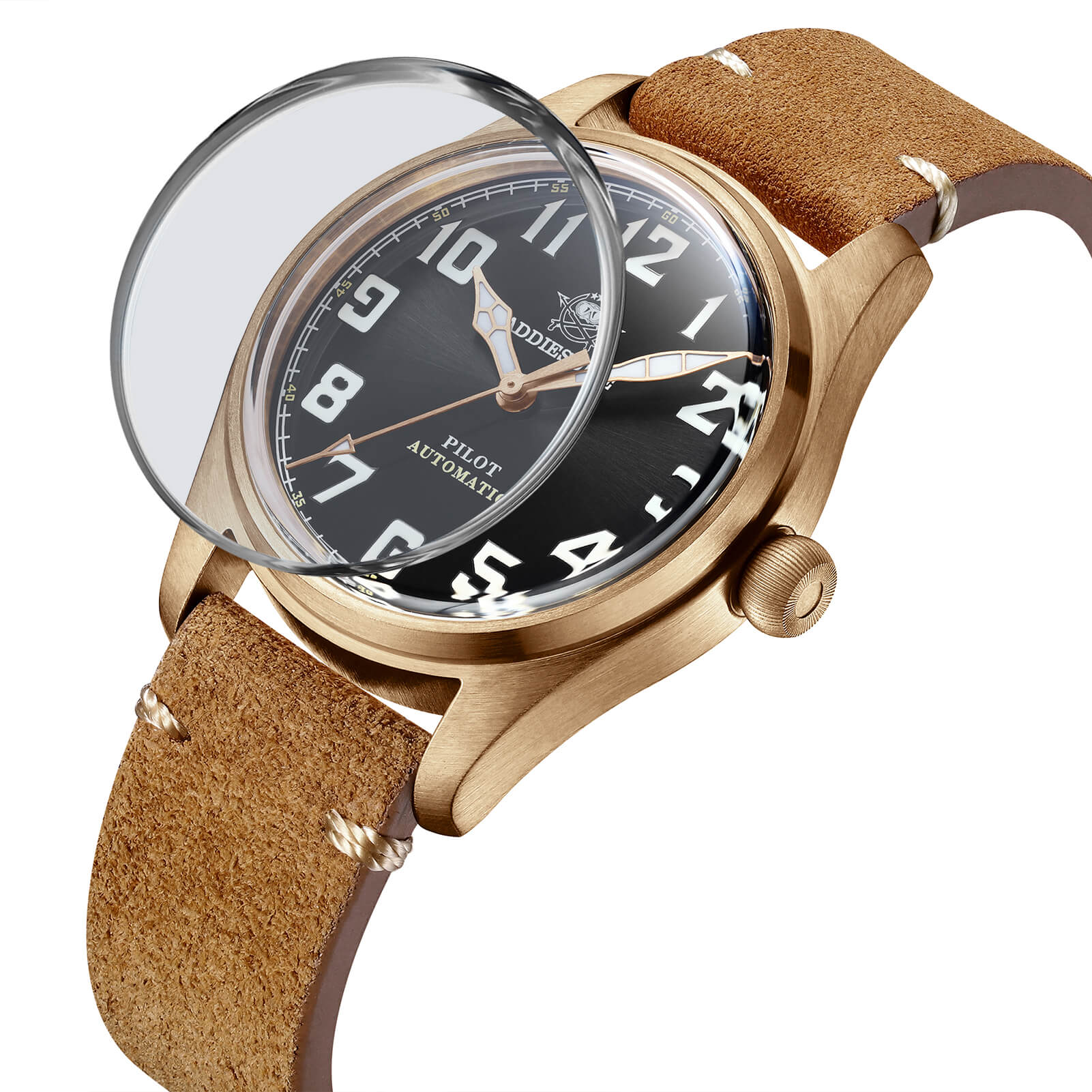 U.S. Warehouse -ADDIESDIVE® 39mm Bronze Men Watch（AD2114） - Image 3
