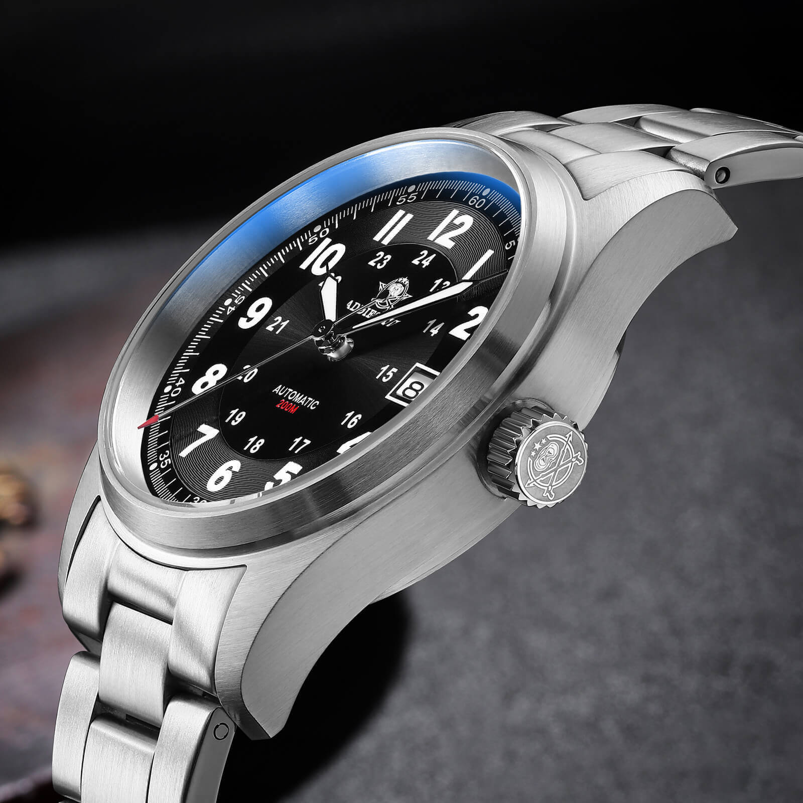 U.S. Warehouse -ADDIESDIVE® Men's Elegant Automatic Watch Diver 200M (AD2048) - Image 11
