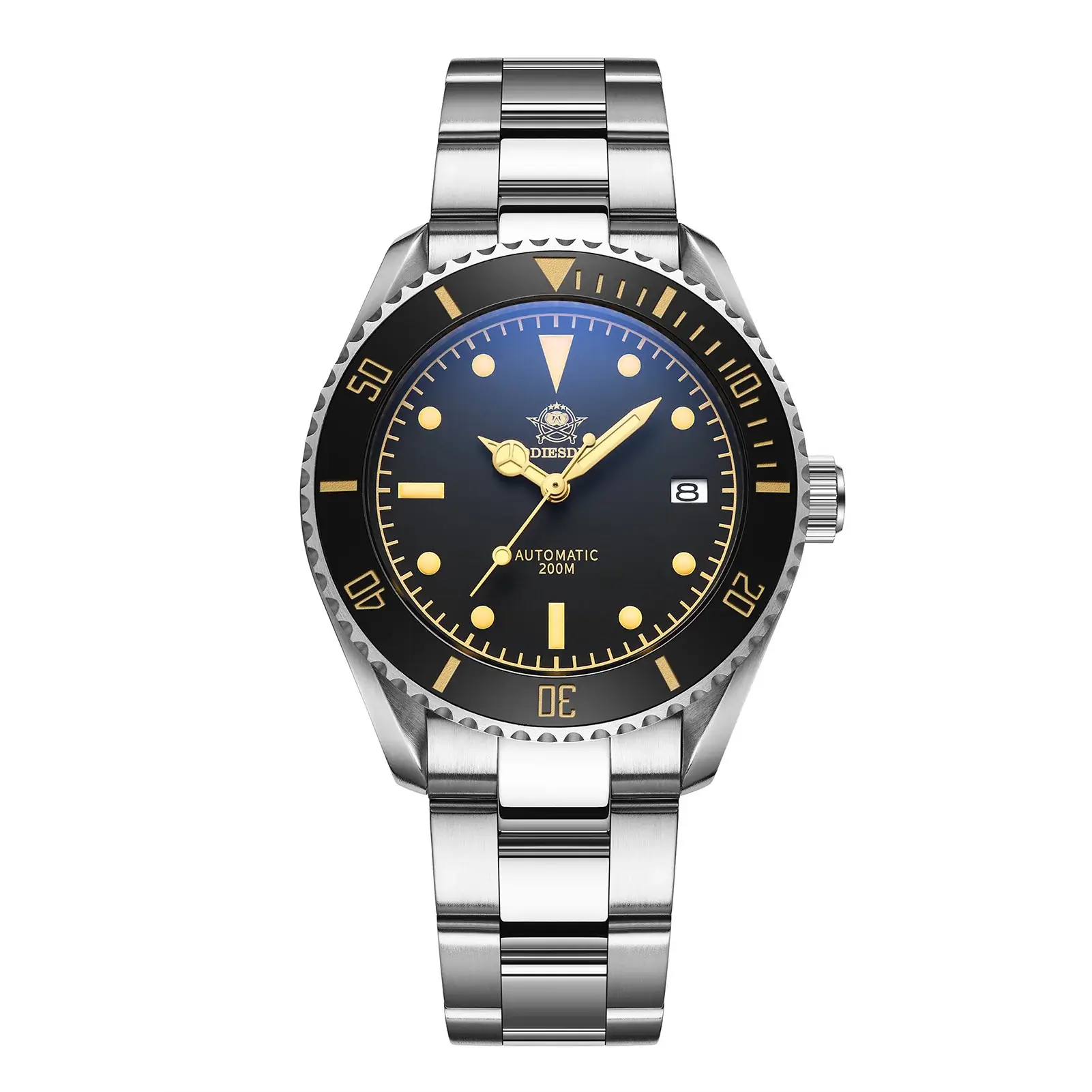 U.S. Warehouse -ADDIESDIVE® Scuba Leather Automatic Scuba Watch AD2101 - Image 12
