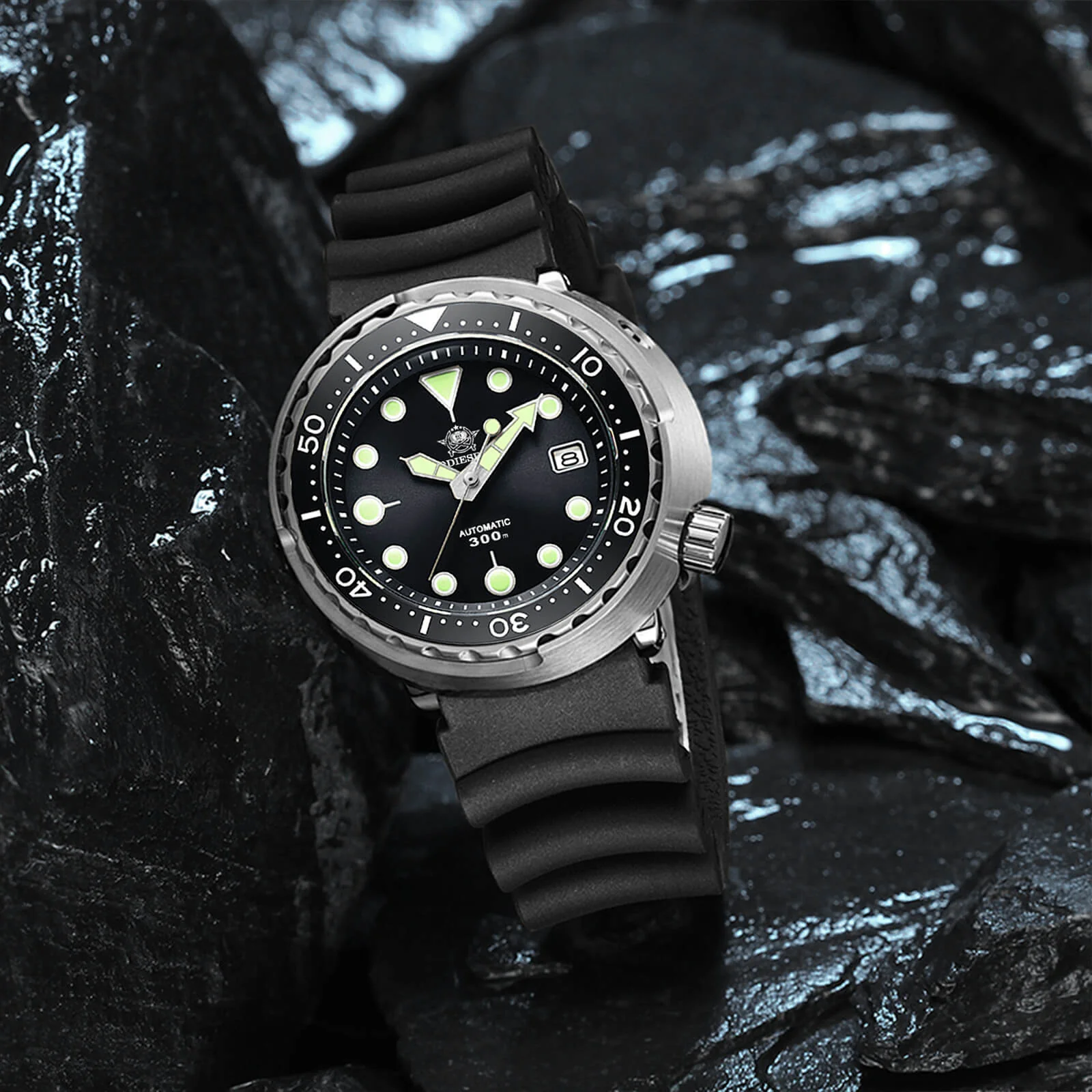 U.S. Warehouse -ADDIESDIVE® Tuna 300M Automatic Diver Watch Tuna Diver  ( MY-H5) - Image 15
