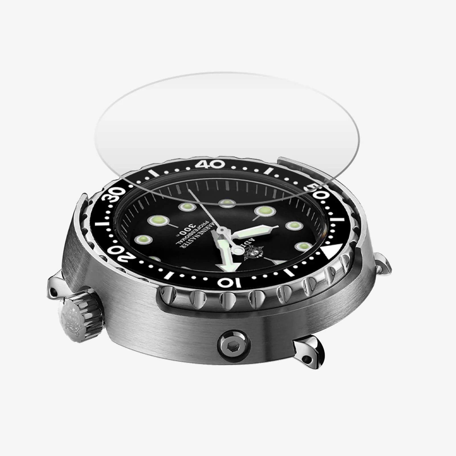 U.S. Warehouse -ADDIESDIVE® Tuna 300M Automatic Diver Watch Tuna Diver  ( MY-H5) - Image 5