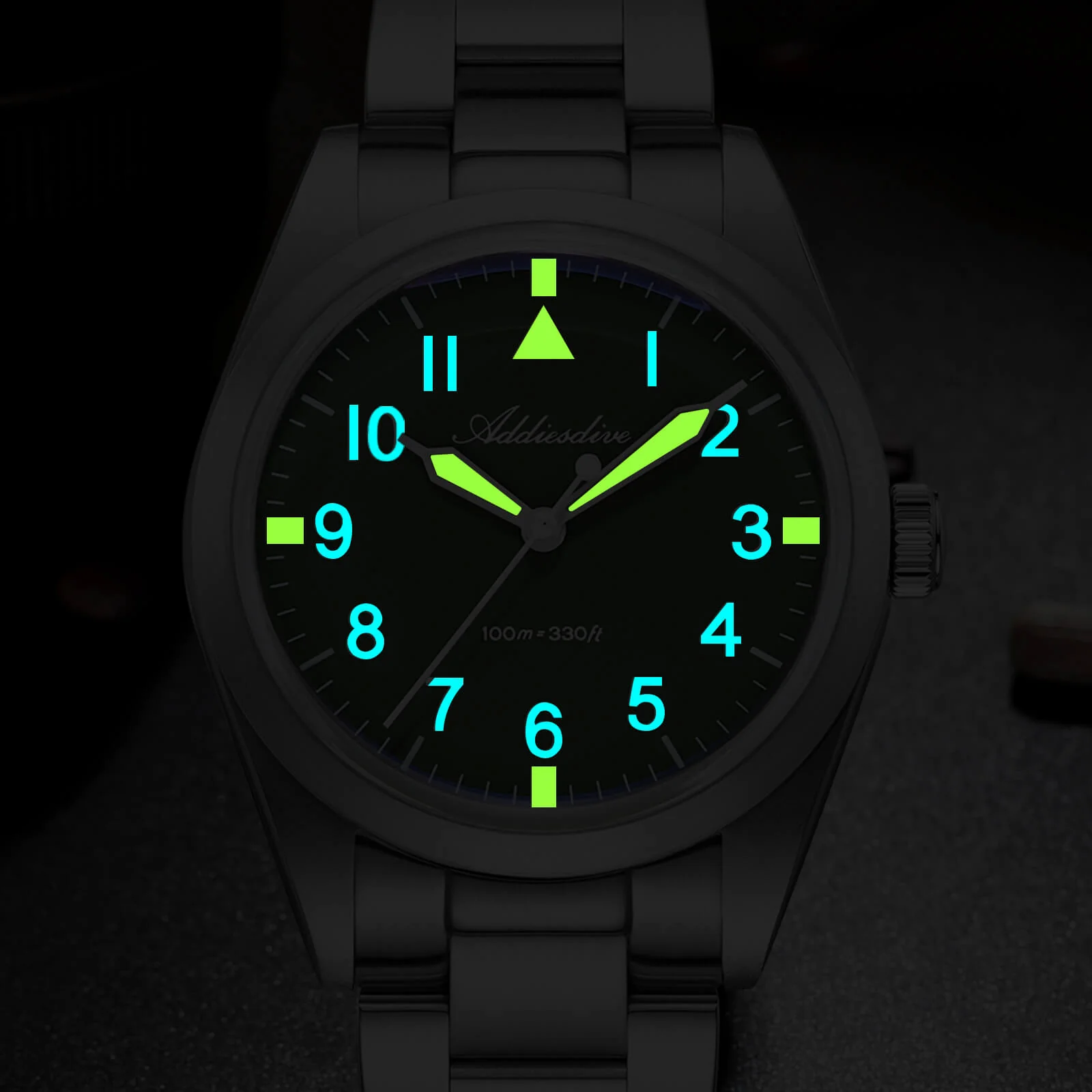 ★Holiday Sale★Addiesdive 36mm Titanium Military Field Watch AD2502 - Image 12