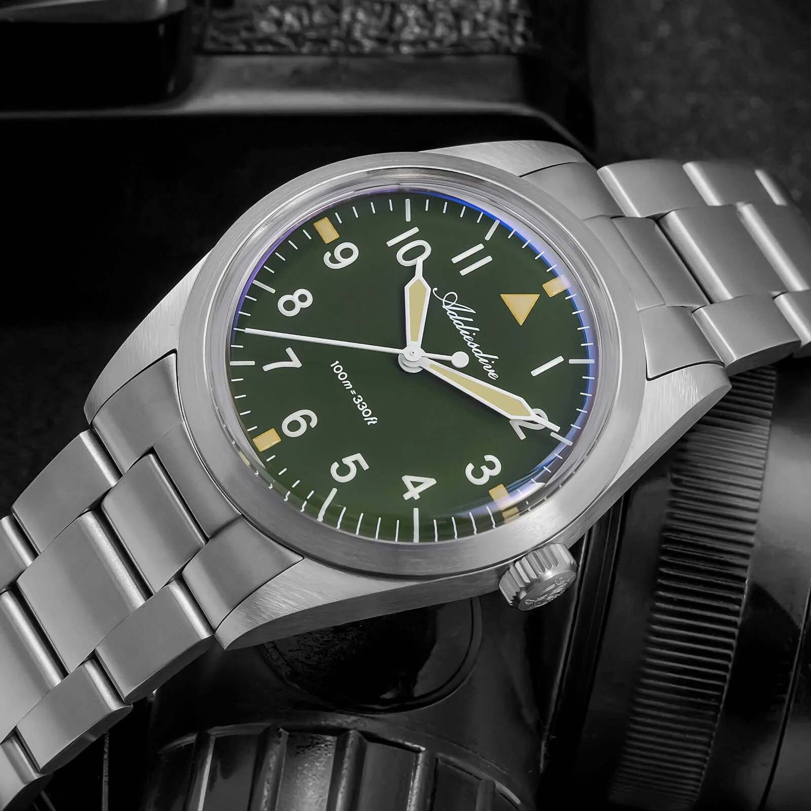 ★Holiday Sale★Addiesdive 36mm Titanium Military Field Watch AD2502 - Image 19