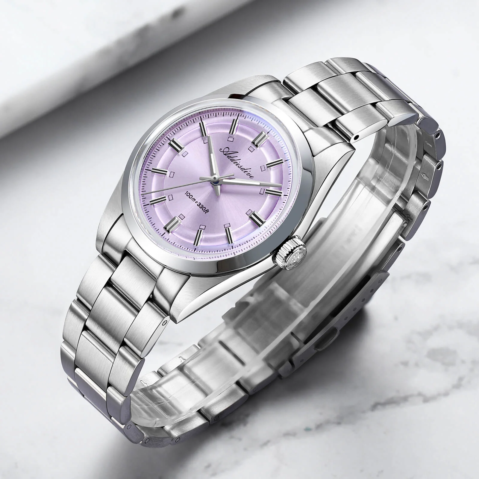 Addiesdive 36mm VH31 Explorer Style Watch AD2515 - Image 4