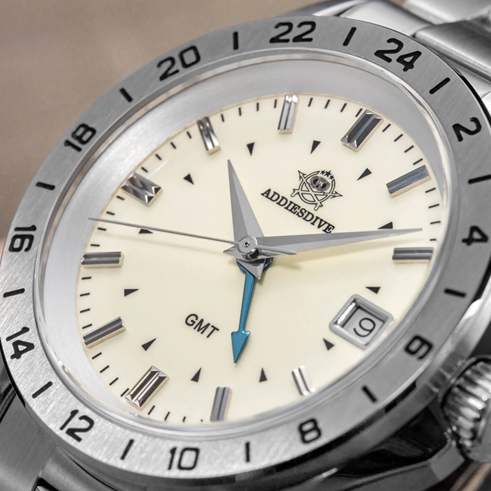 U.S. Warehouse -ADDIESDIVE 38mm GMT Quartz Watch AD2063 - Image 11