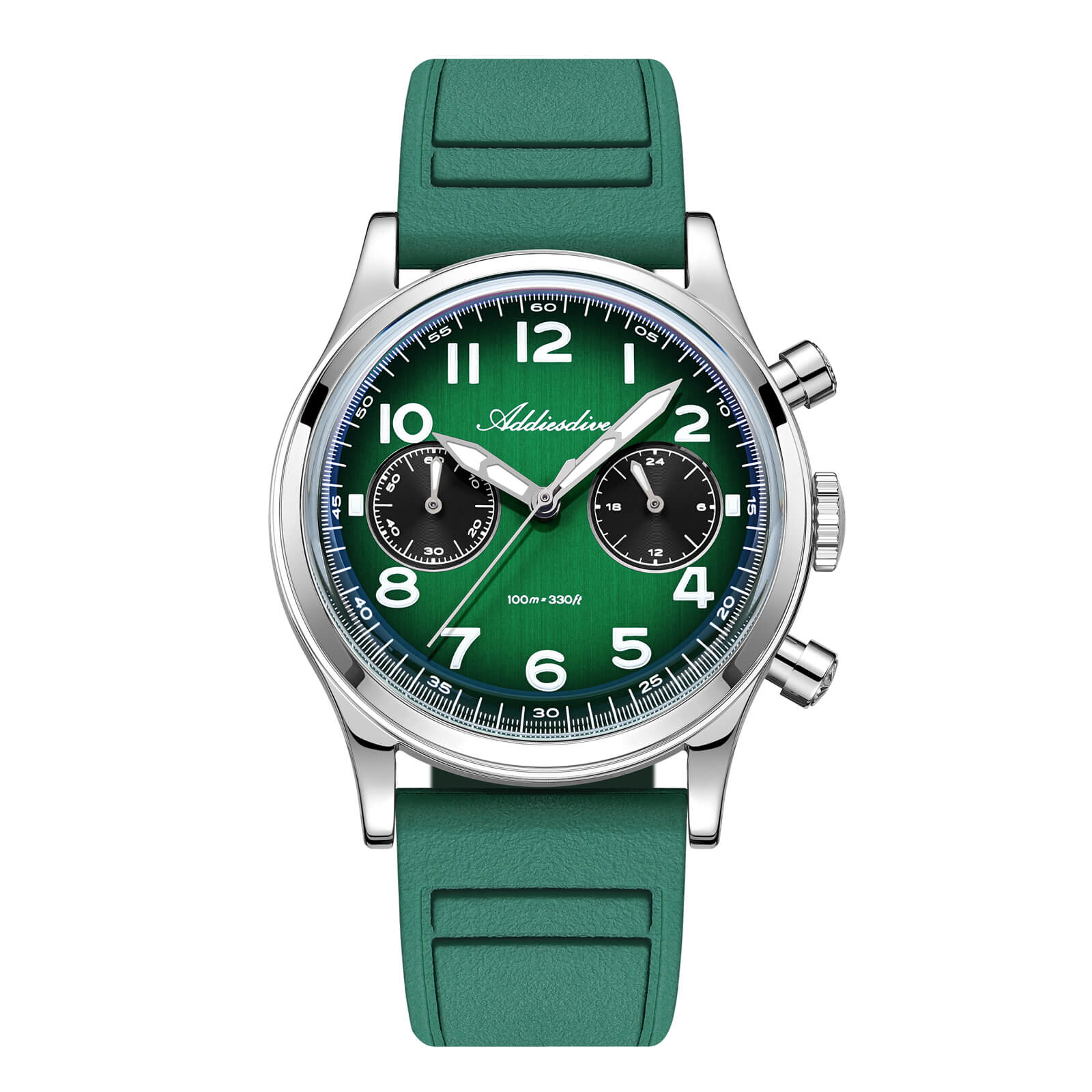 ★Holiday Sale★ADDIESDIVE 38mm VK64 Chronograph Watch AD2516 - Image 14