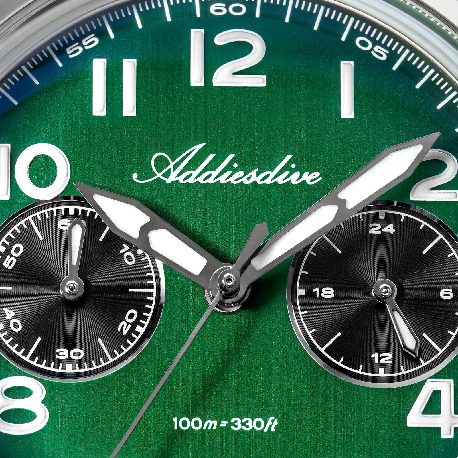 ★Holiday Sale★ADDIESDIVE 38mm VK64 Chronograph Watch AD2516 - Image 18