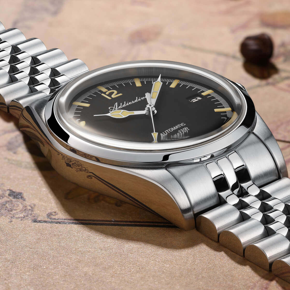 U.S. Warehouse -Addiesdive 39mm Automatic Watch Diver's 100M NH35 (AD2038) - Image 3