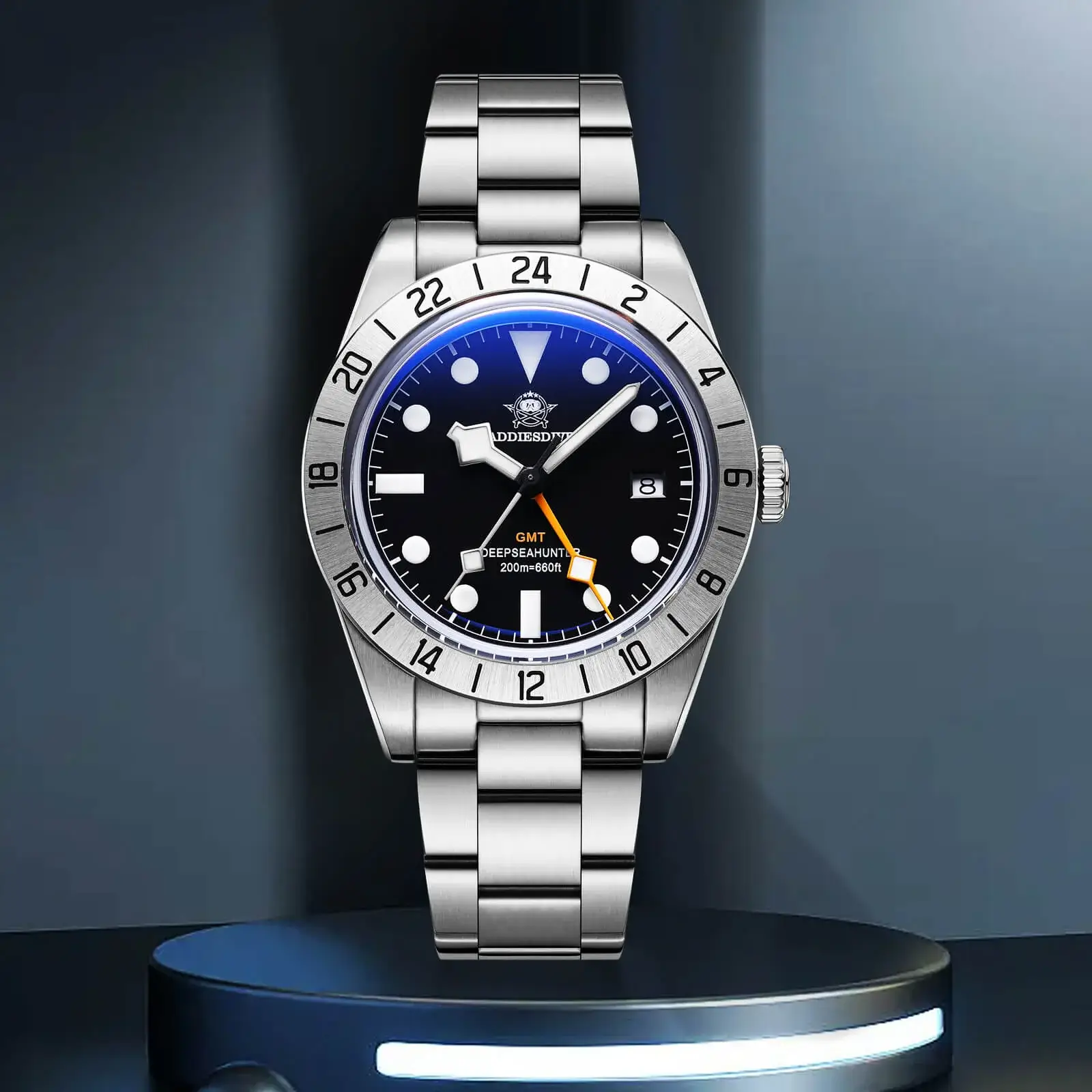 U.S. Warehouse -ADDIESDIVE 39mm BB GMT Quartz Watch RONDA515 Movement（AD2035) - Image 3