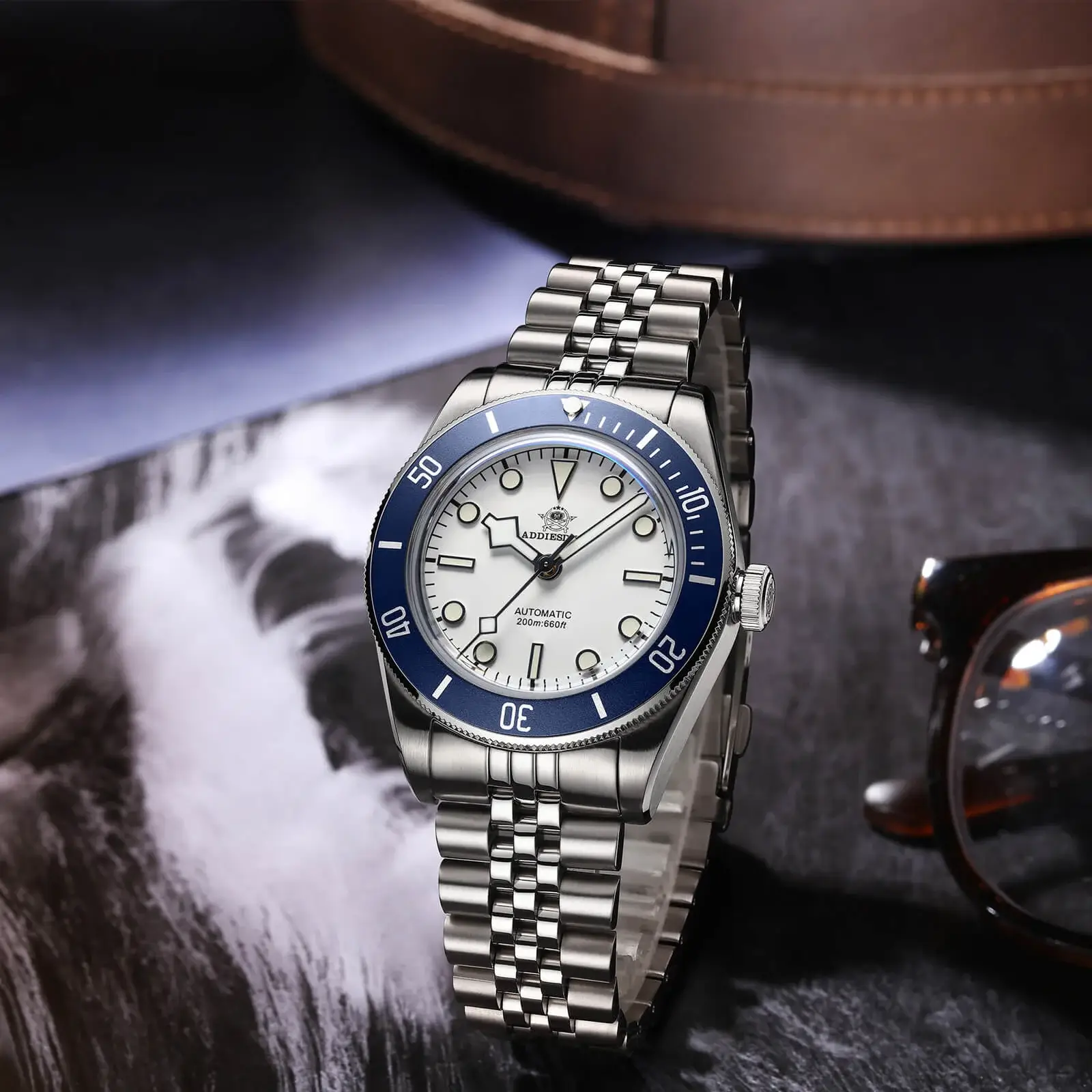U.S. Warehouse-ADDIESDIVE 39mm BB58 Automatic Watch AD2043 - Image 16