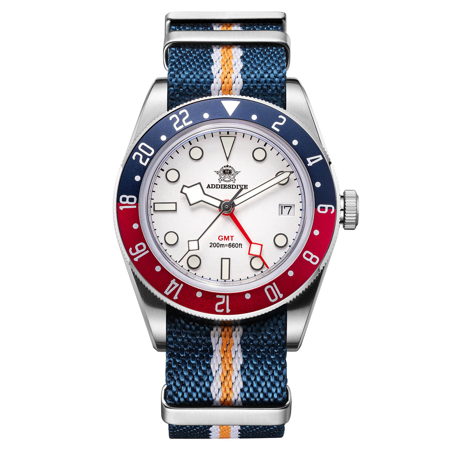 U.S. Warehouse -ADDIESDIVE 39mm BB58 GMT Quartz Watch AD2044 - Image 24