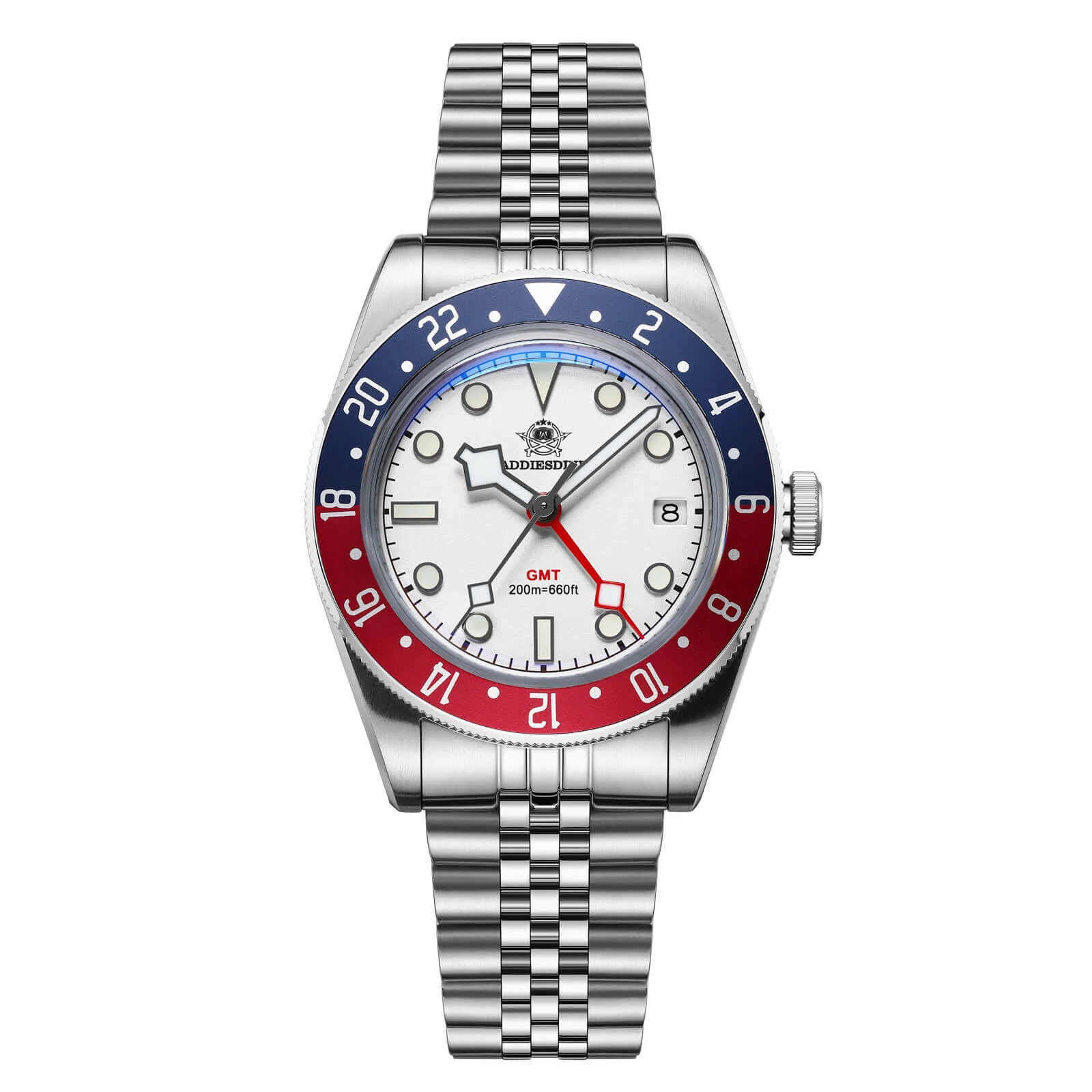 U.S. Warehouse -ADDIESDIVE 39mm BB58 GMT Quartz Watch AD2044 - Image 24