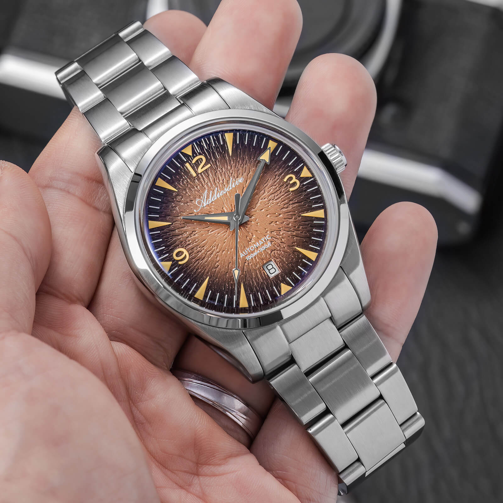 U.S. Warehouse -Addiesdive 39mm Breath of the Ocean Automatic 8215 Men Watch ，AD2508 - Image 24