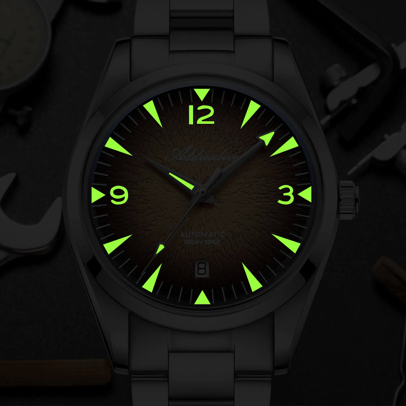 U.S. Warehouse -Addiesdive 39mm Breath of the Ocean Automatic 8215 Men Watch ，AD2508 - Image 26