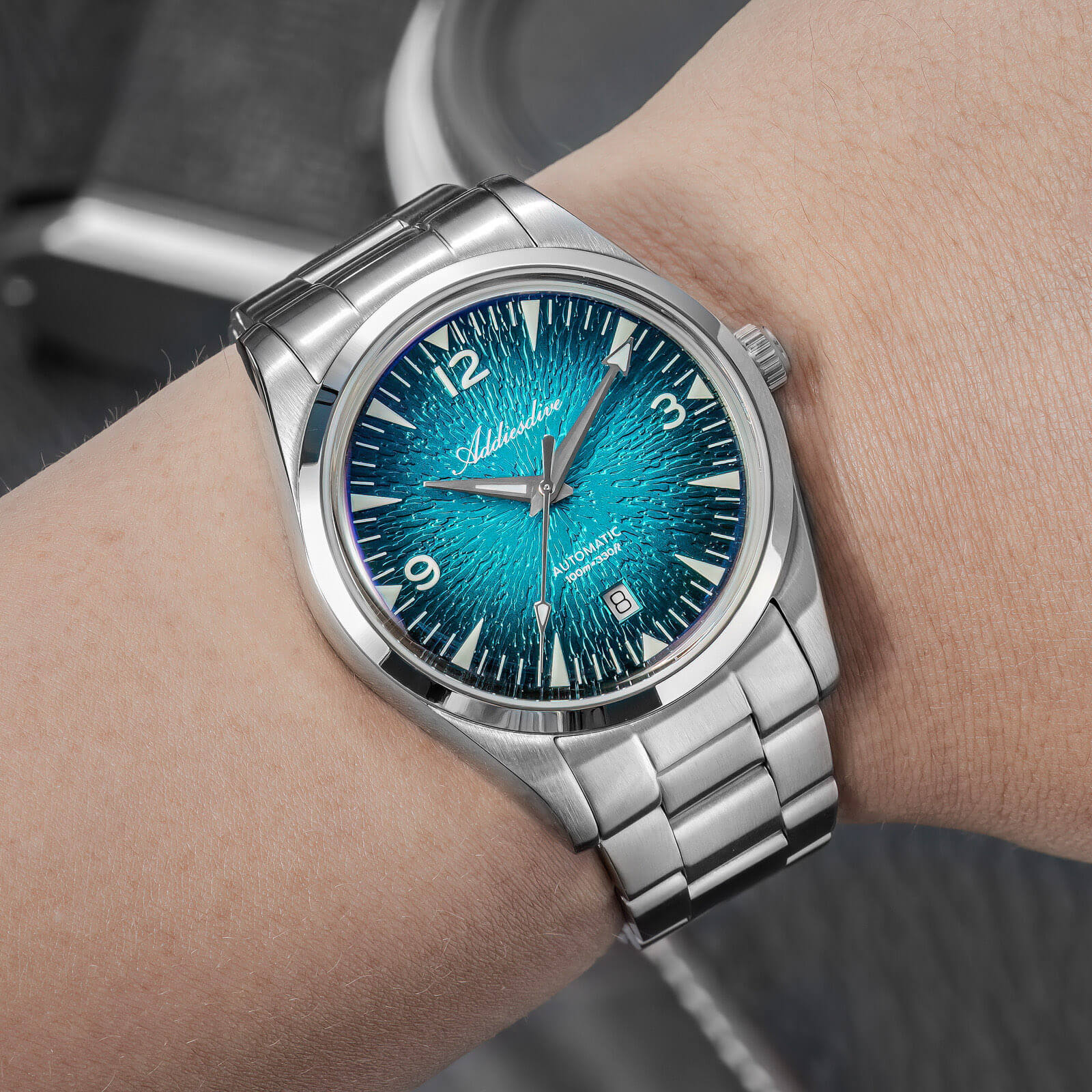 U.S. Warehouse -Addiesdive 39mm Breath of the Ocean Automatic 8215 Men Watch ，AD2508 - Image 7