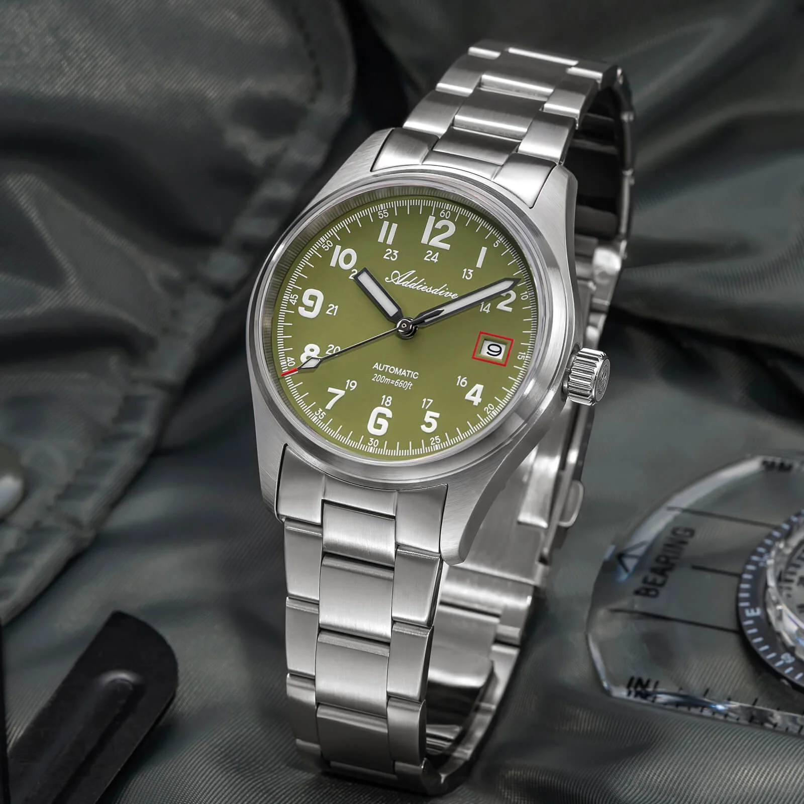 U.S. Warehouse -ADDIESDIVE 39mm Explore NH35 Automatic Watch AD2070 - Image 25