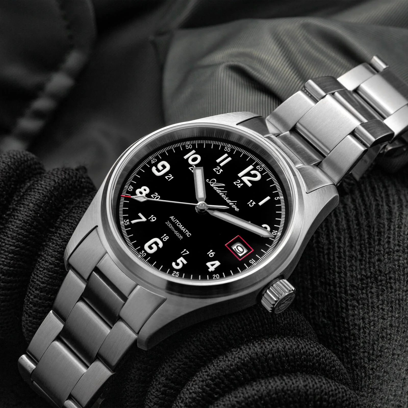 U.S. Warehouse -ADDIESDIVE 39mm Explore NH35 Automatic Watch AD2070 - Image 4