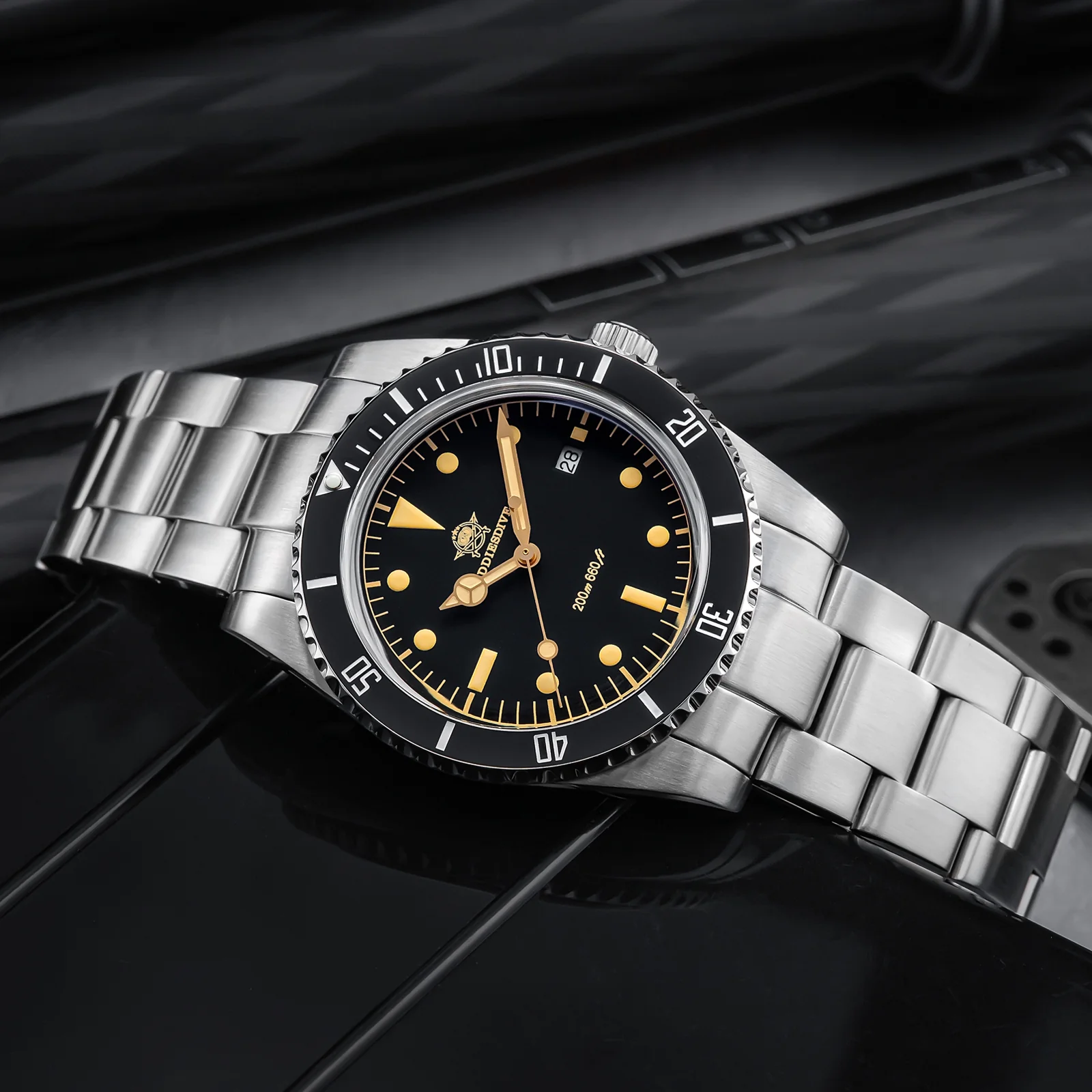 U.S. Warehouse -ADDIESDIVE 39mm Quartz Watch with Bi-directional Rotating Bezel AD2072 - Image 5