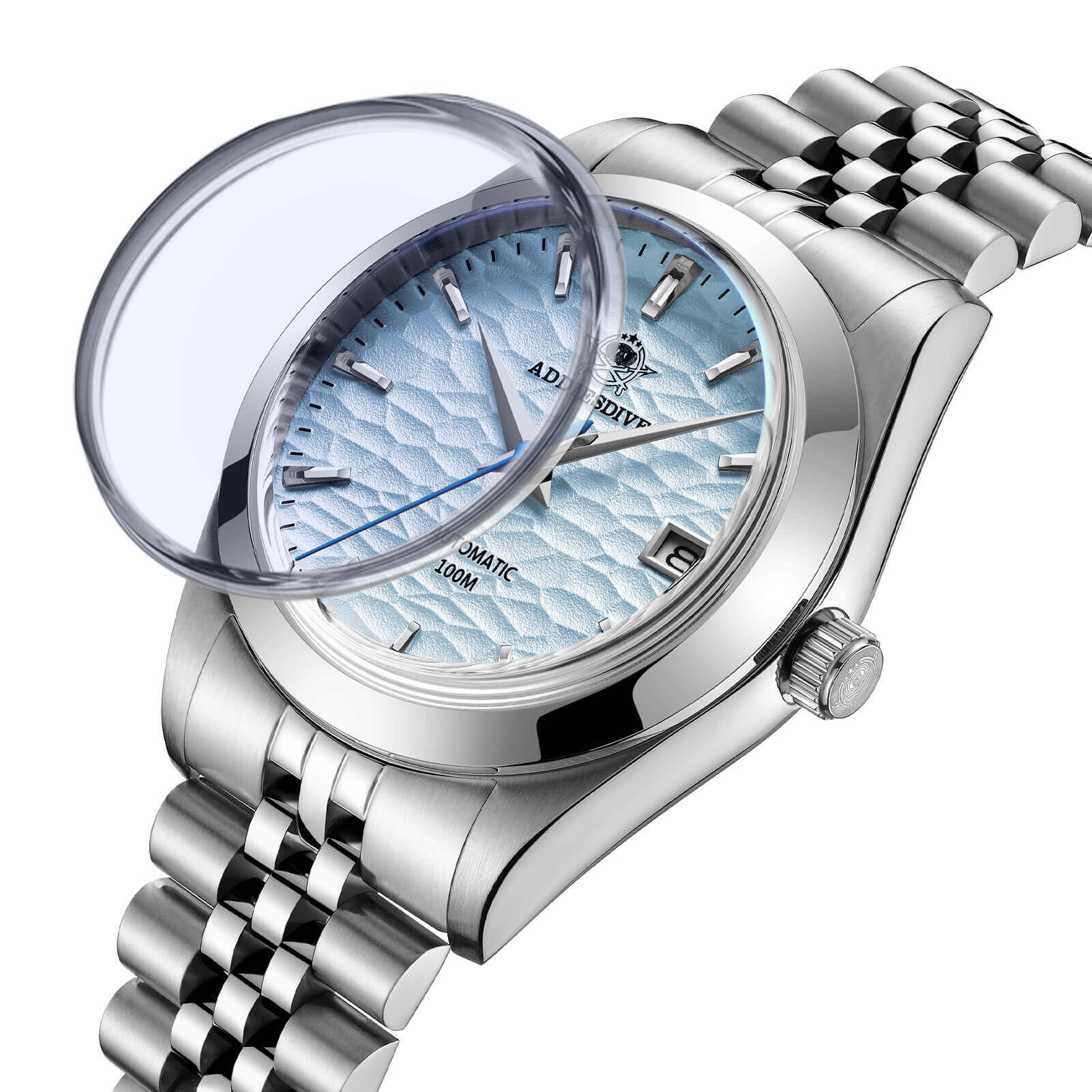 U.S. Warehouse -ADDIESDIVE 39mm Retro Mechanical Men Watch AD2118 - Image 5