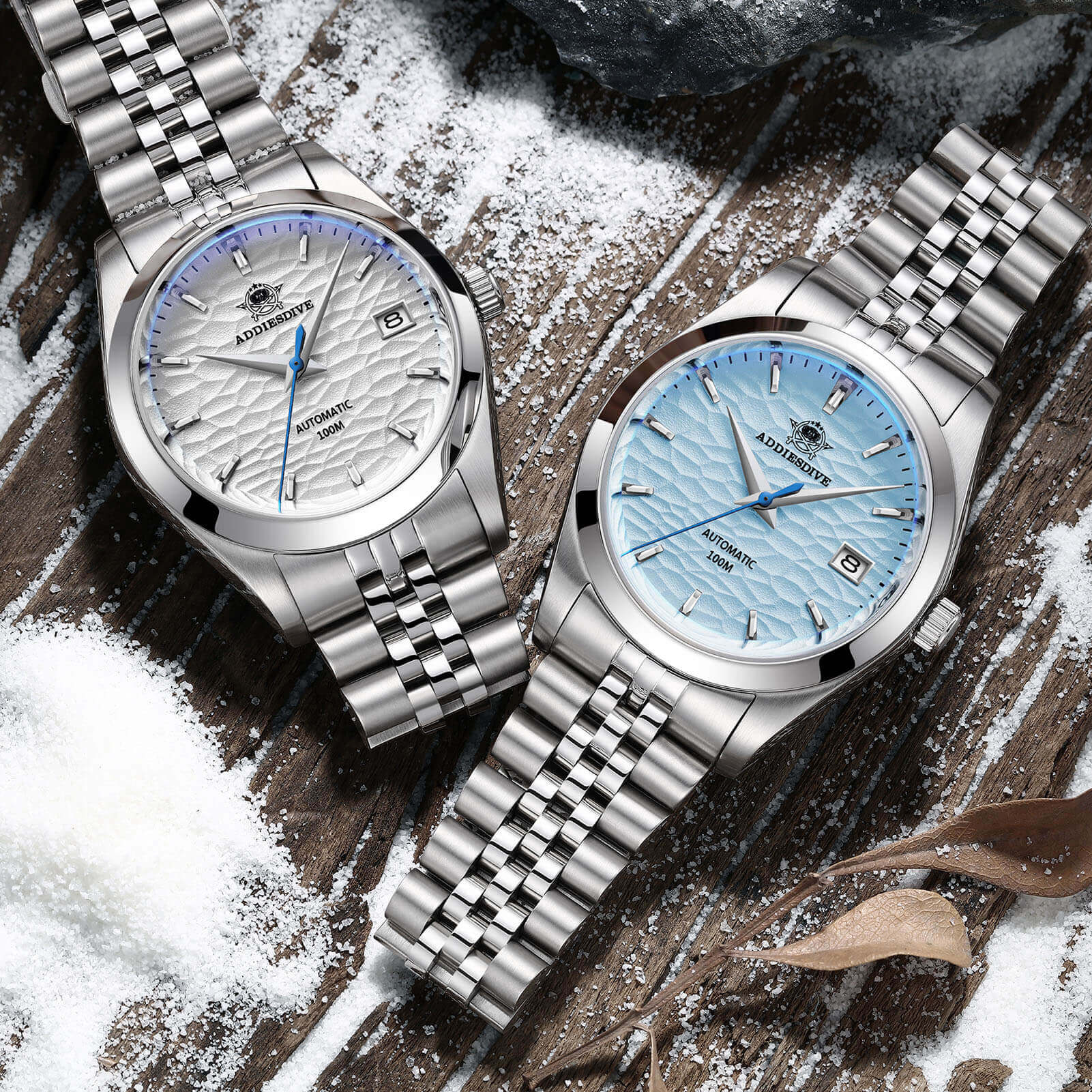 U.S. Warehouse -ADDIESDIVE 39mm Retro Mechanical Men Watch AD2118 - Image 9