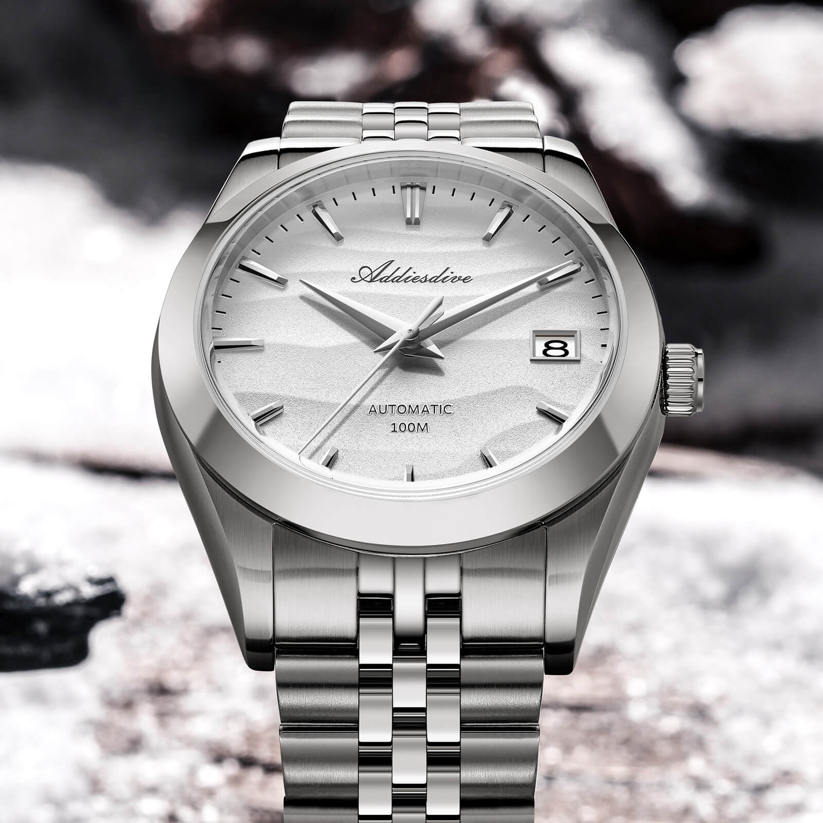 U.S. Warehouse -Addiesdive 39mm Sand Dial NH35 Mechanical Watch AD2059 - Image 14