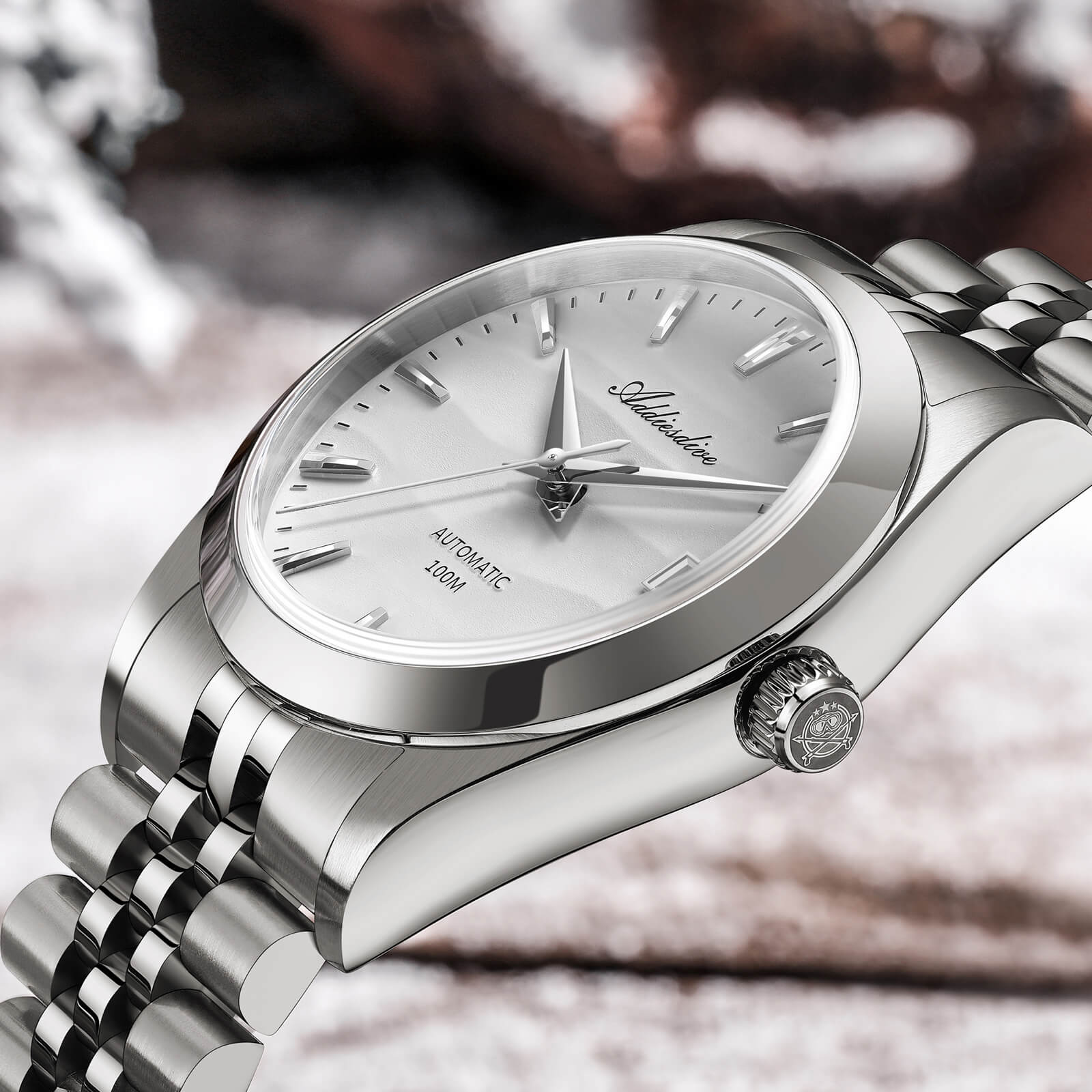 U.S. Warehouse -Addiesdive 39mm Sand Dial NH35 Mechanical Watch AD2059 - Image 15