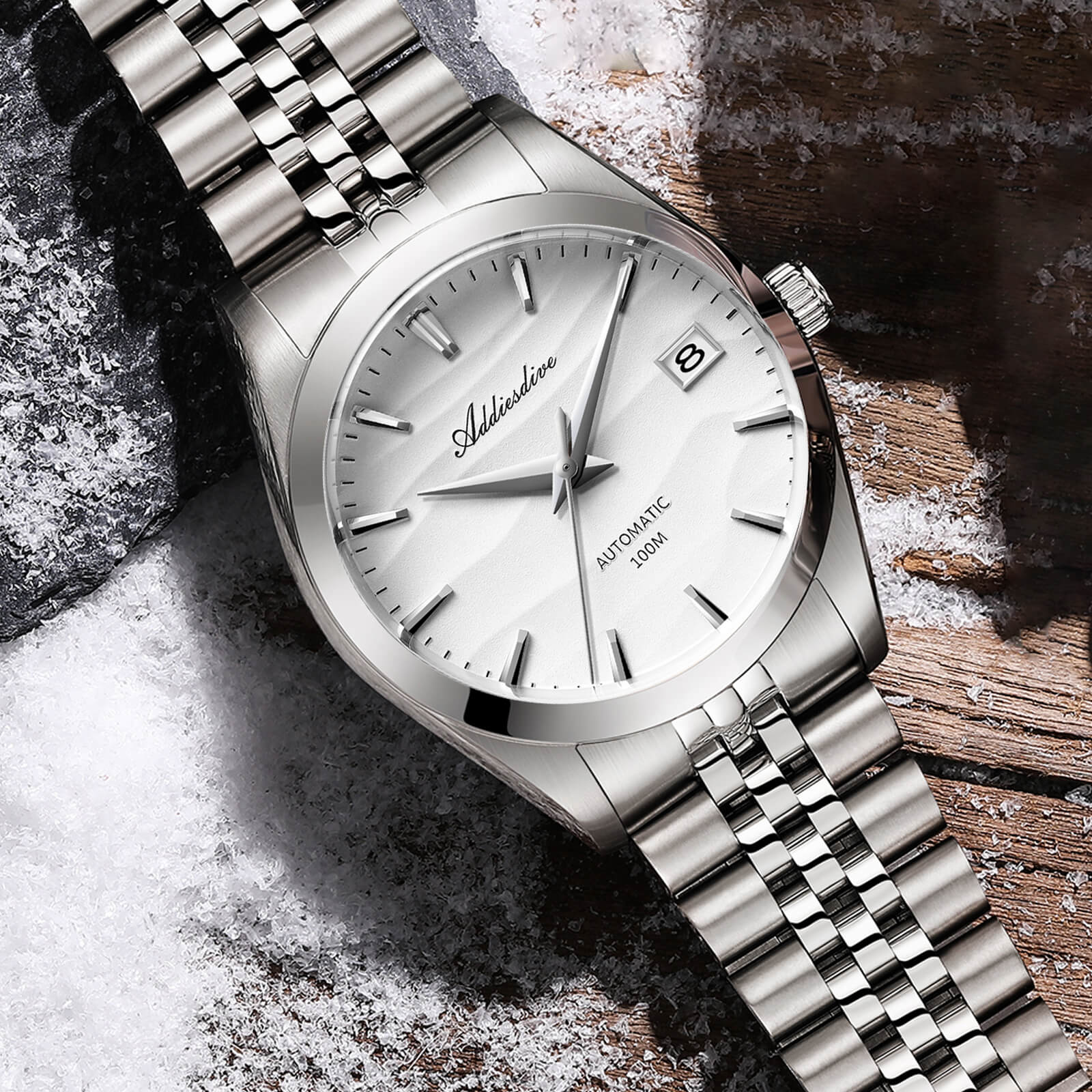 U.S. Warehouse -Addiesdive 39mm Sand Dial NH35 Mechanical Watch AD2059 - Image 19