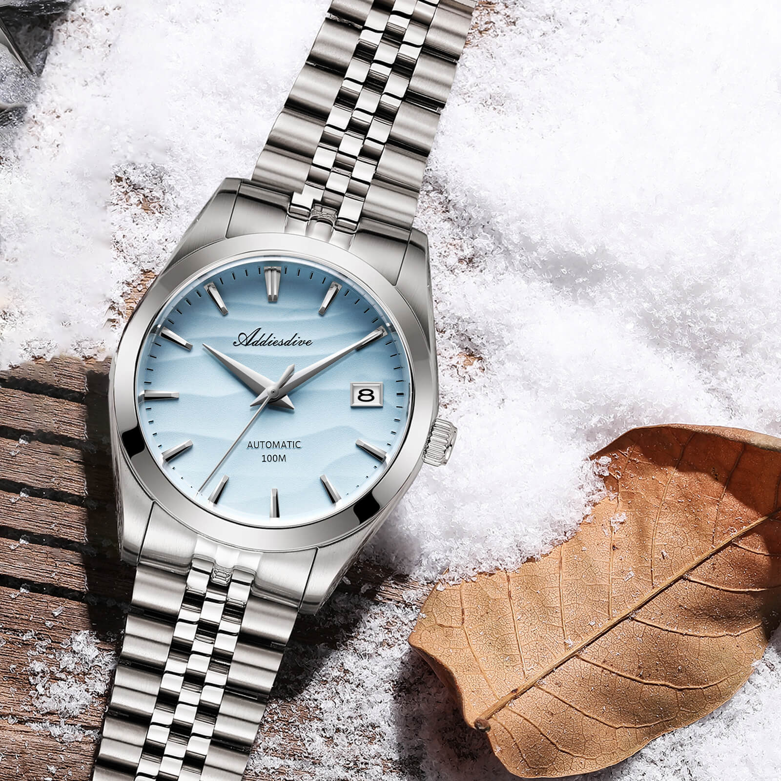 U.S. Warehouse -Addiesdive 39mm Sand Dial NH35 Mechanical Watch AD2059 - Image 23