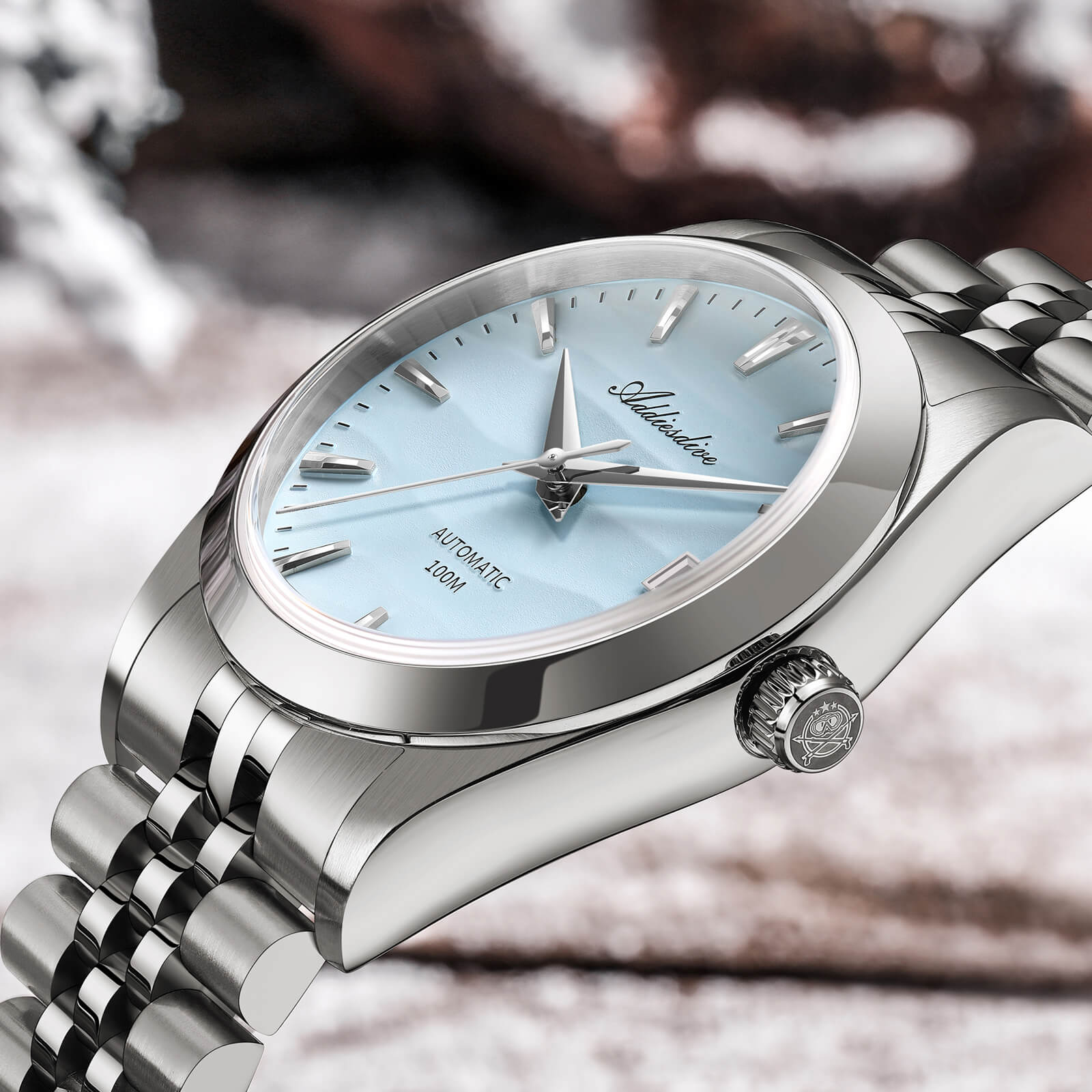 U.S. Warehouse -Addiesdive 39mm Sand Dial NH35 Mechanical Watch AD2059 - Image 26