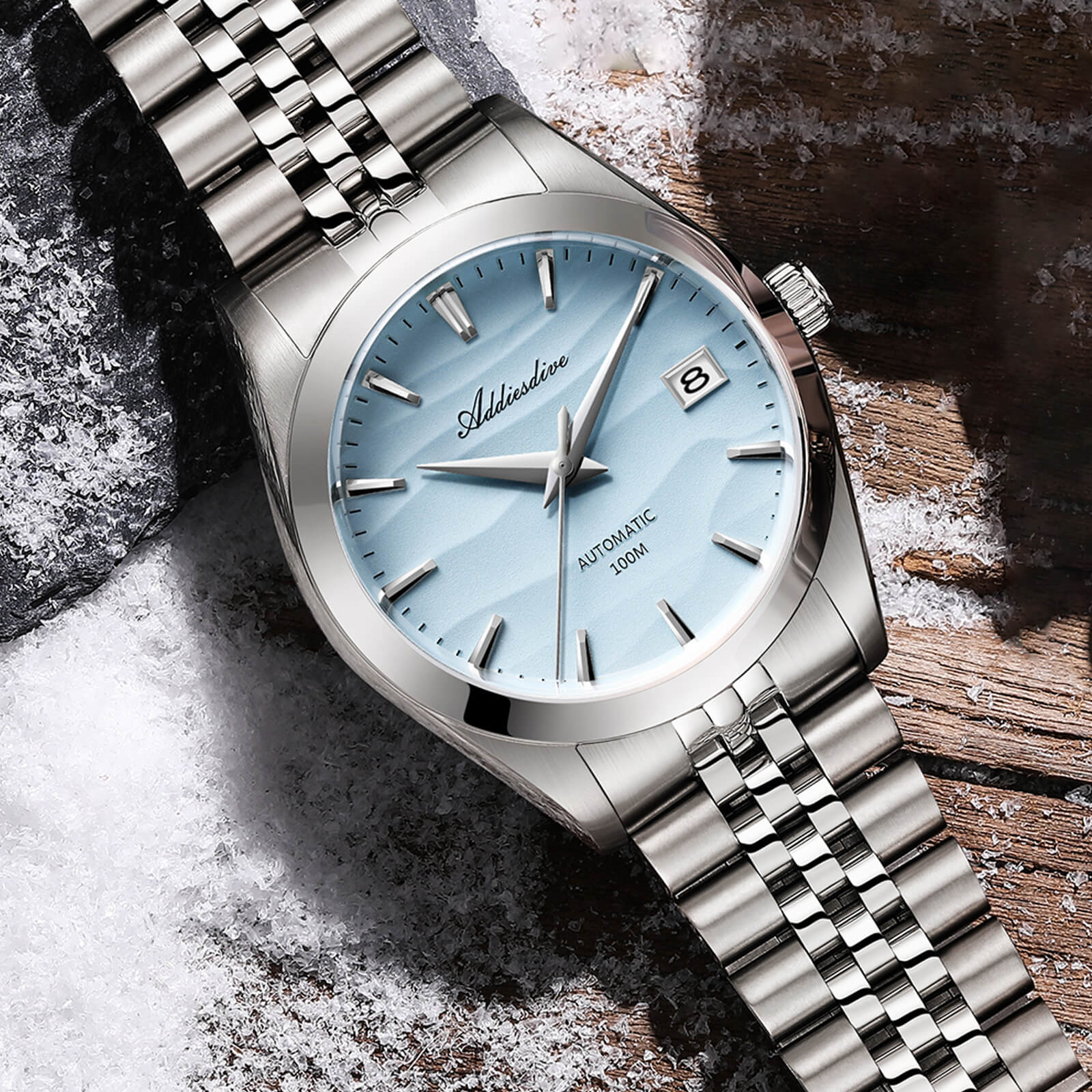 U.S. Warehouse -Addiesdive 39mm Sand Dial NH35 Mechanical Watch AD2059 - Image 29