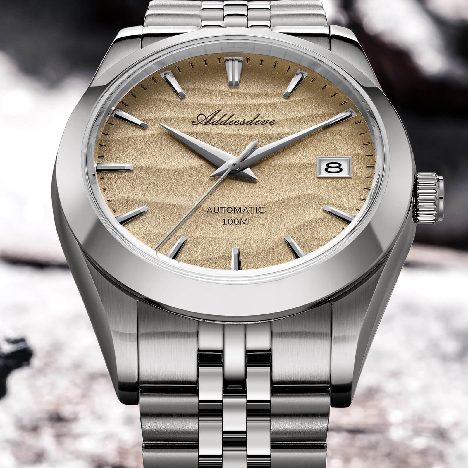 U.S. Warehouse -Addiesdive 39mm Sand Dial NH35 Mechanical Watch AD2059 - Image 7