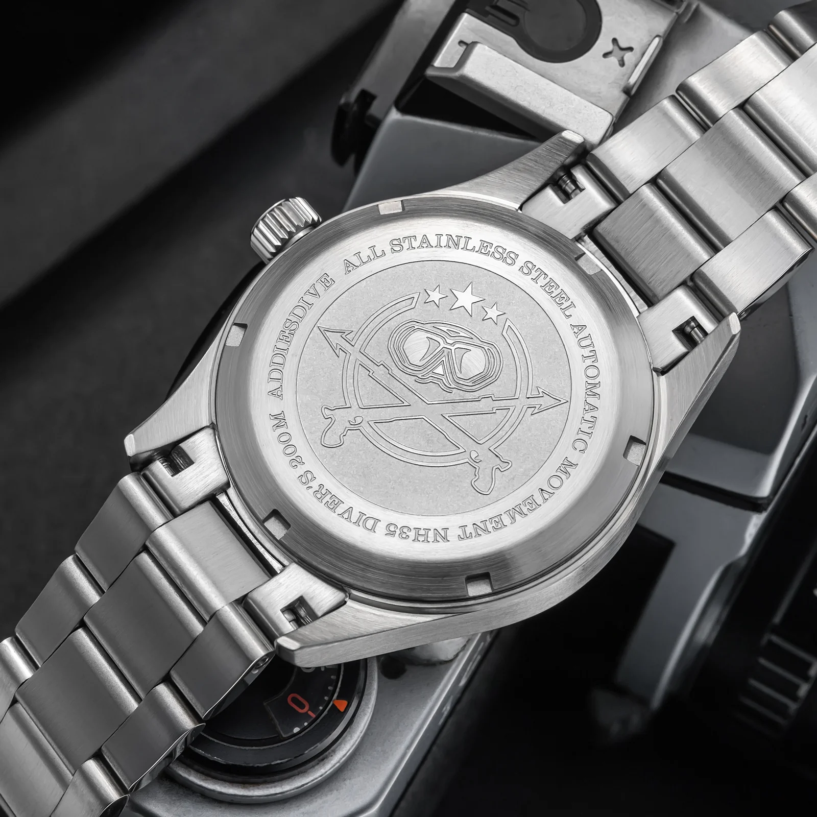 U.S. Warehouse -ADDIESDIVE 39mm Sapphire Crystal Automatic Watch Field Watch AD2074 - Image 11